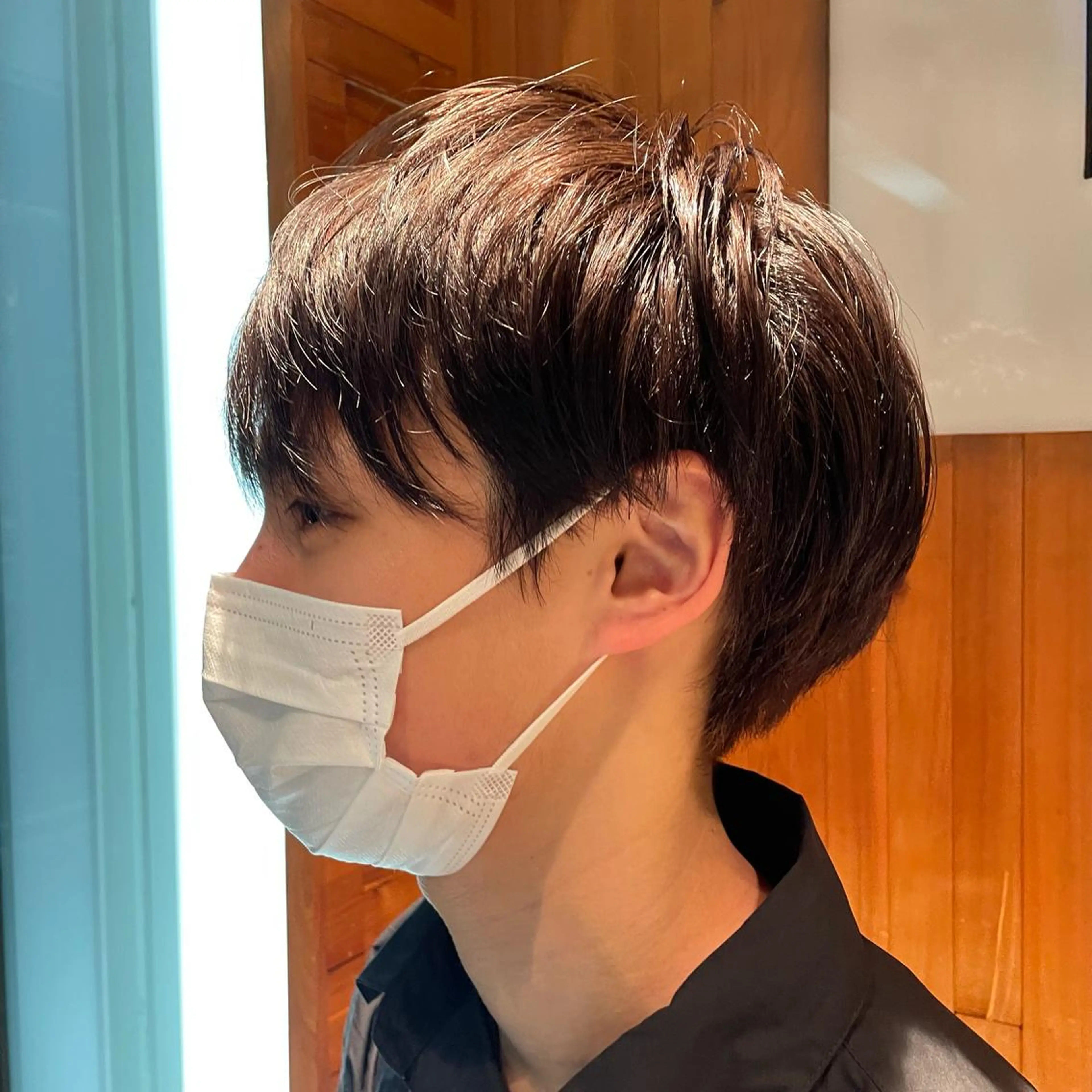 ショート メンズ 丸山 愛万音のヘアスタイル