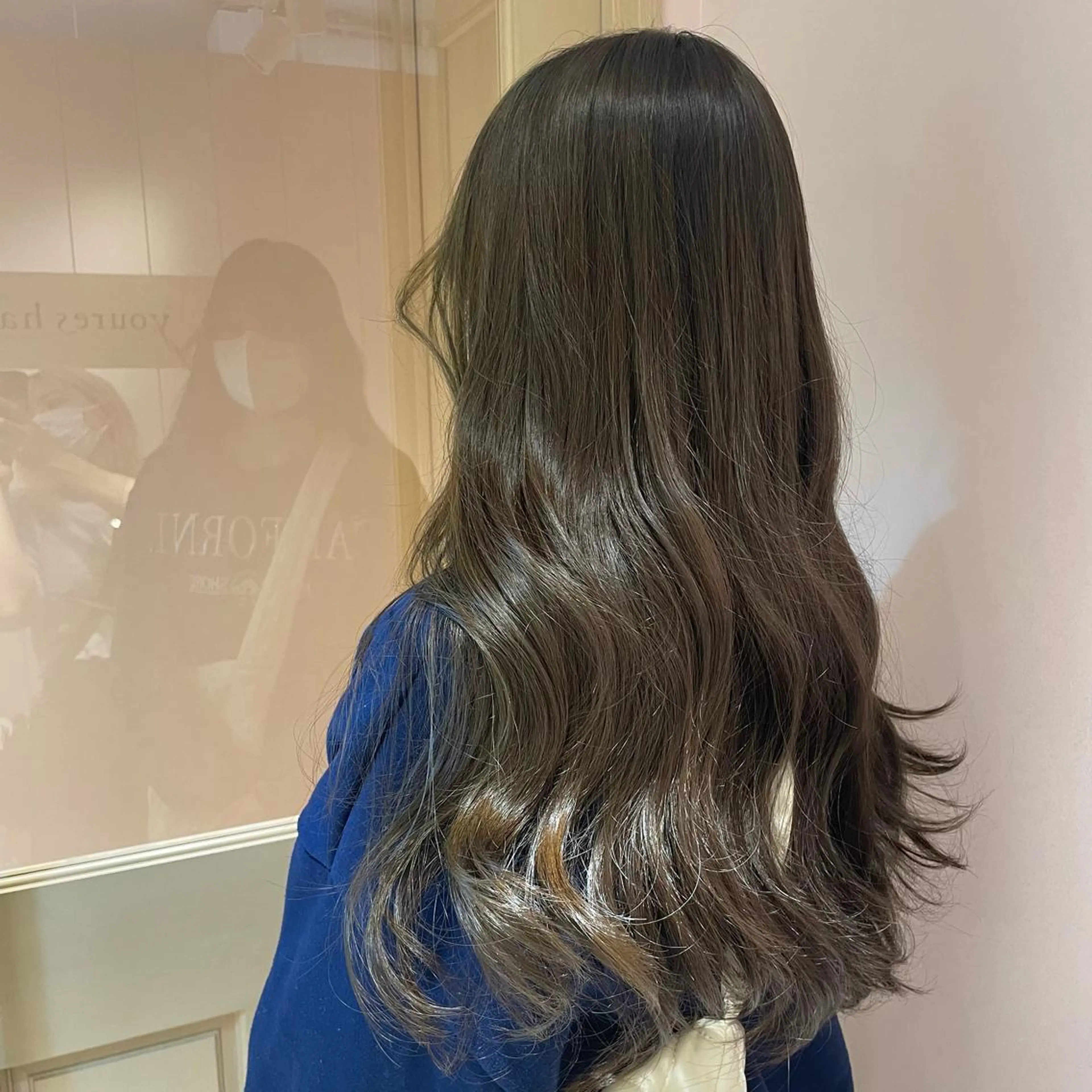 ロング カット ヘアカラー トリートメント ヘッドスパ マホ/日吉/髪質改善 /レイヤー/ガーリーのヘアスタイル