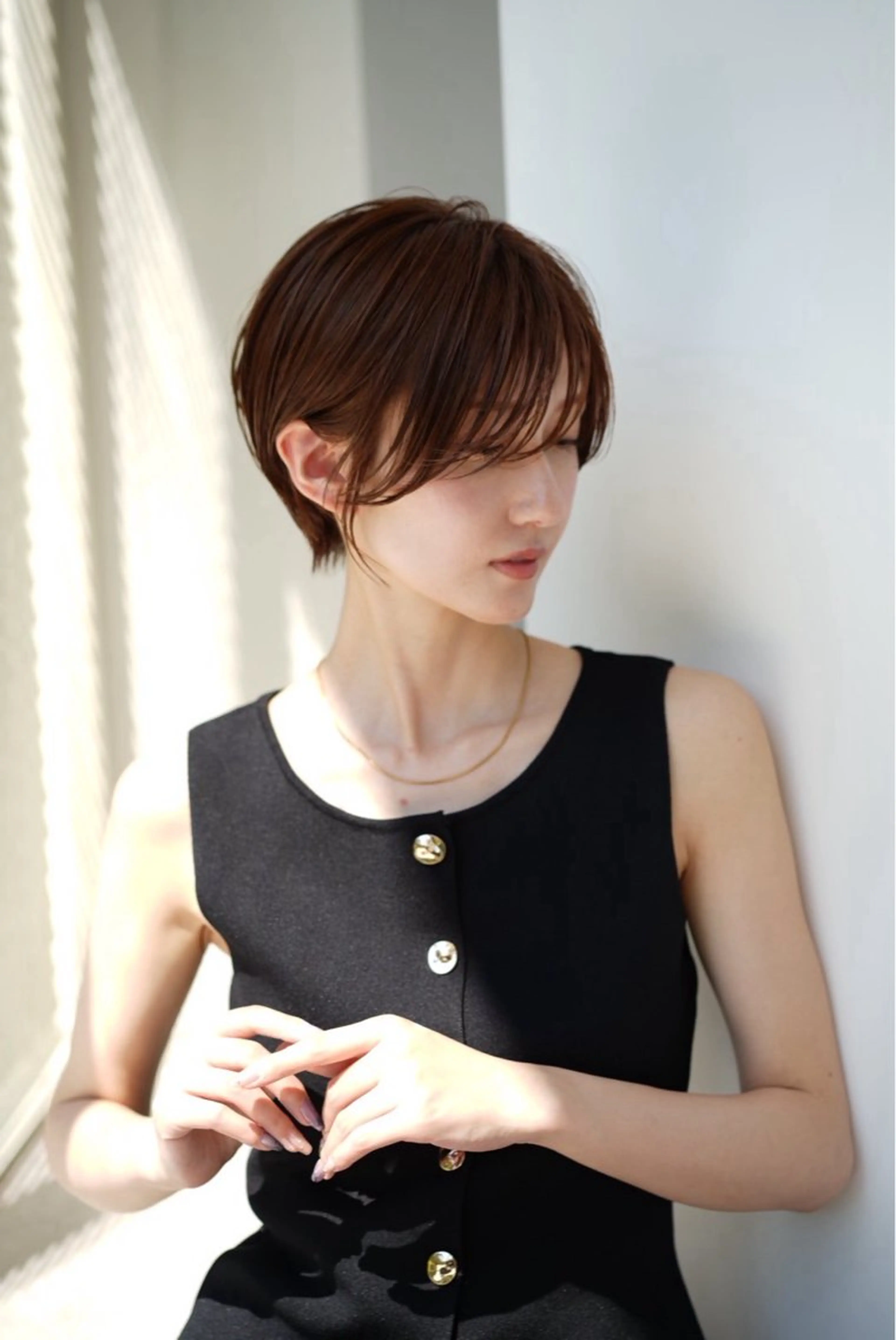 ショート カラー 八幡 空乃のヘアスタイル