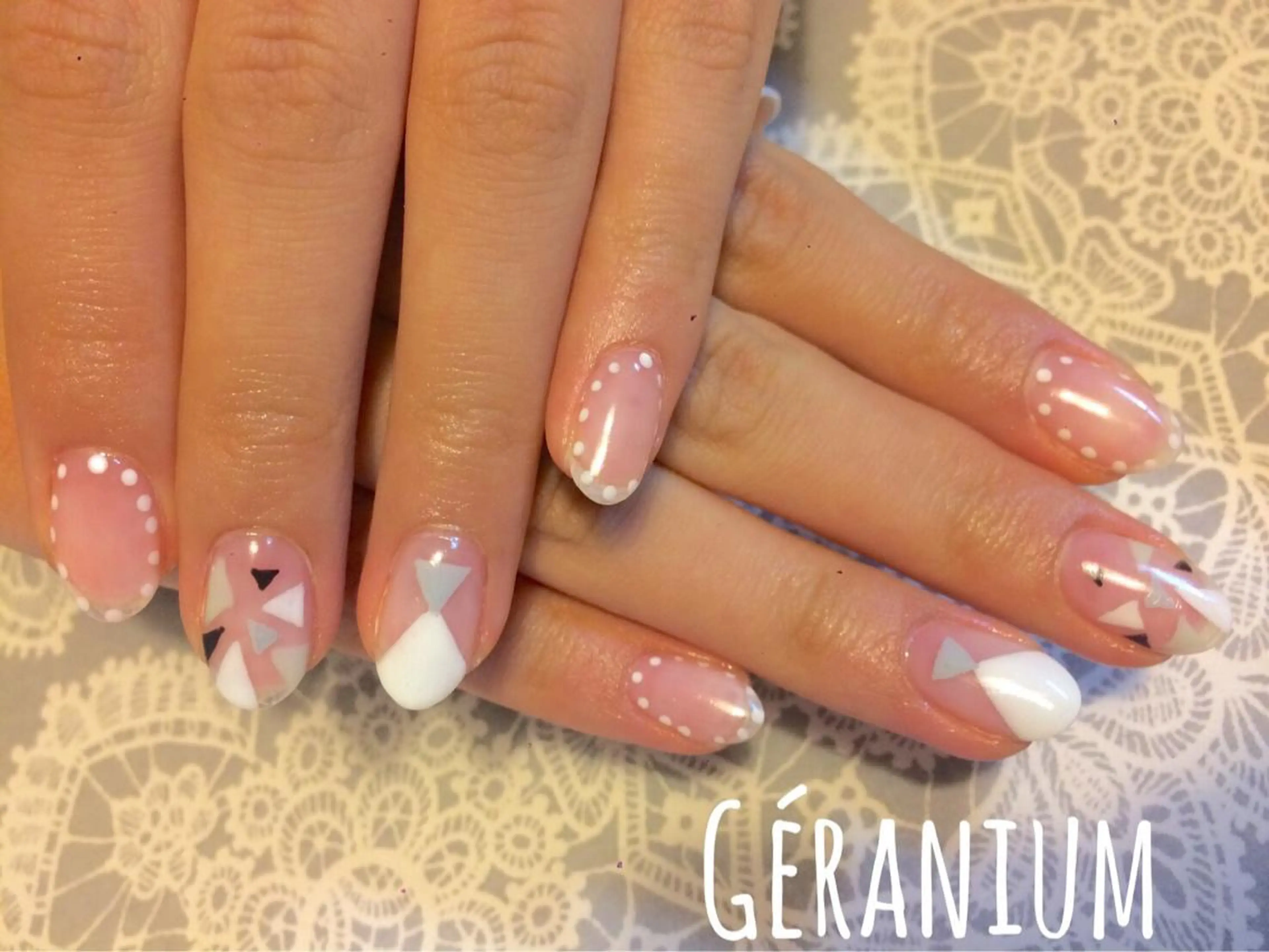 ネイル GéRanium Harukaのネイルデザイン