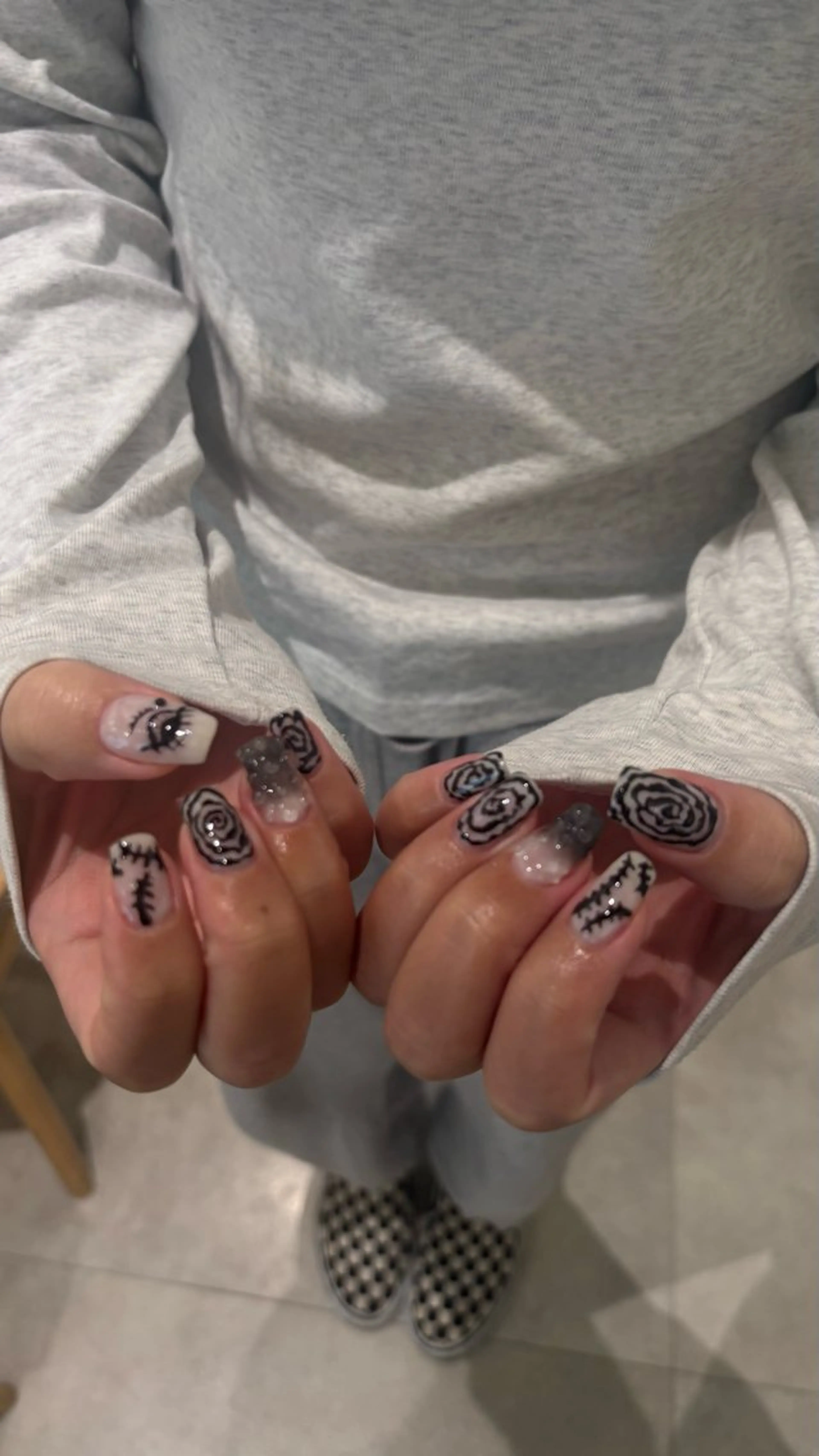 ネイル ハンドネイル 🐬Cxxu° Nail✝️のネイルデザイン