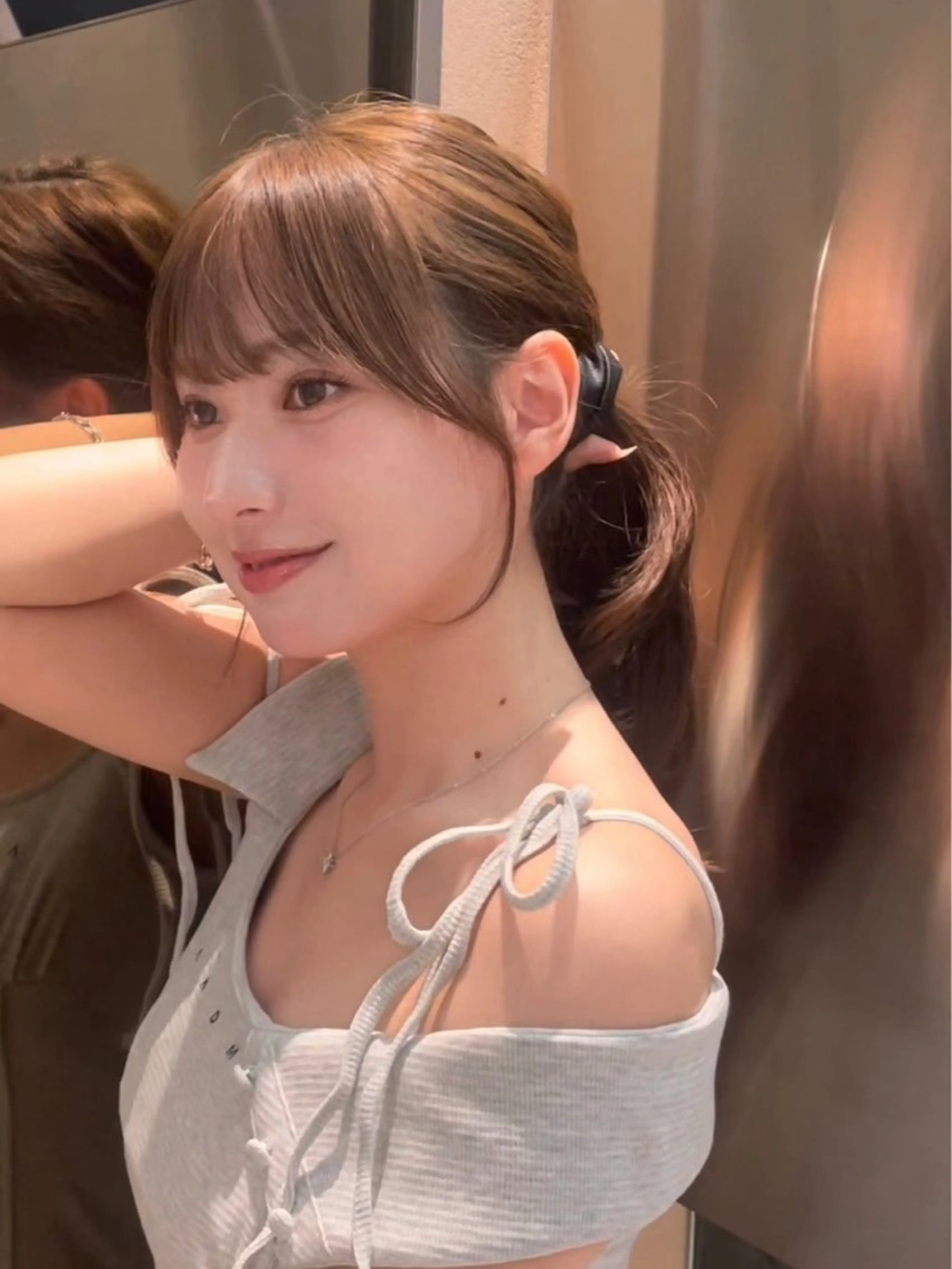 ロング カラー 縮毛矯正ブリーチなし 🍒❤ゆうきのヘアスタイル