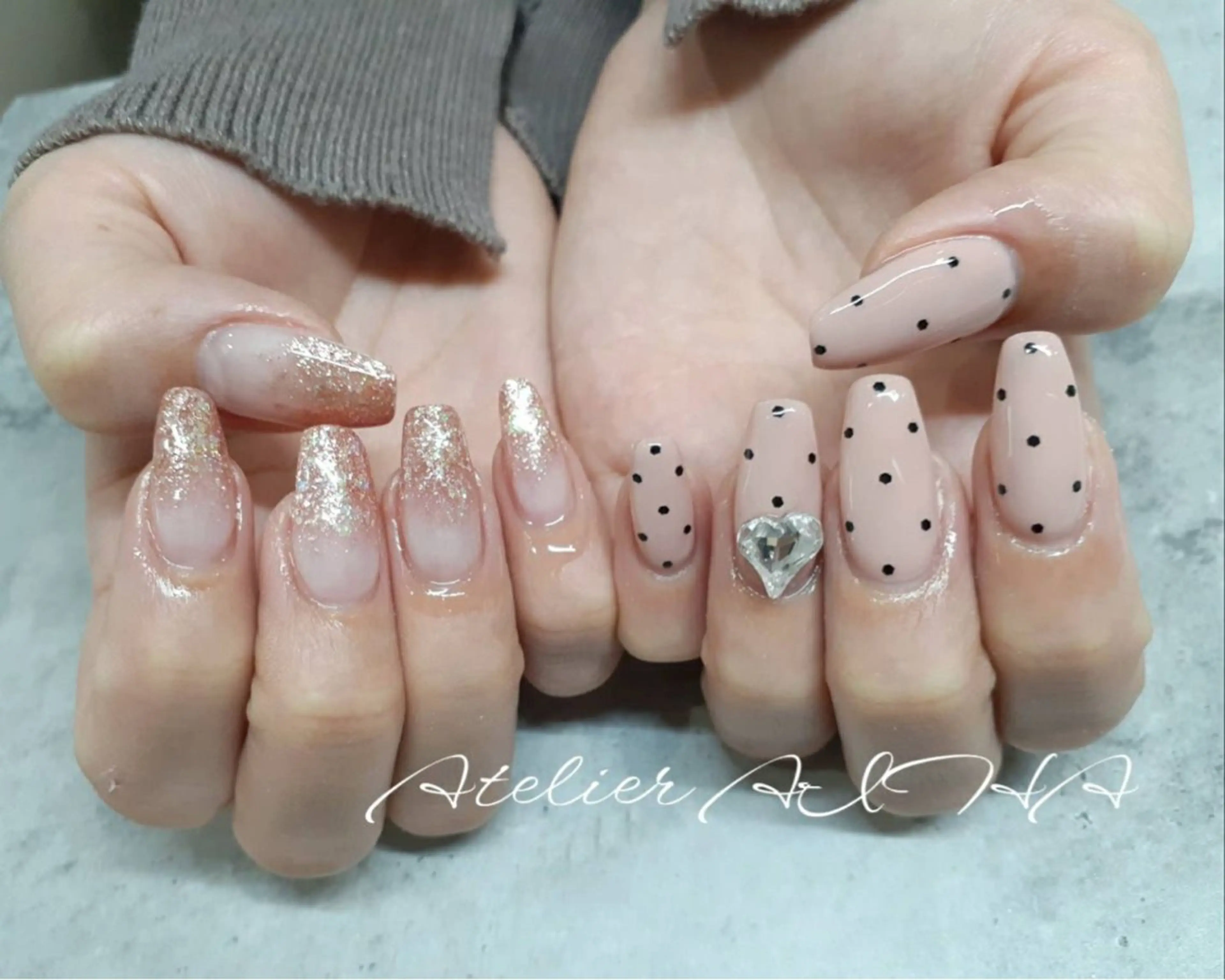 ネイル アトリエAIHA★ フィルイン推奨サロンのネイルデザイン