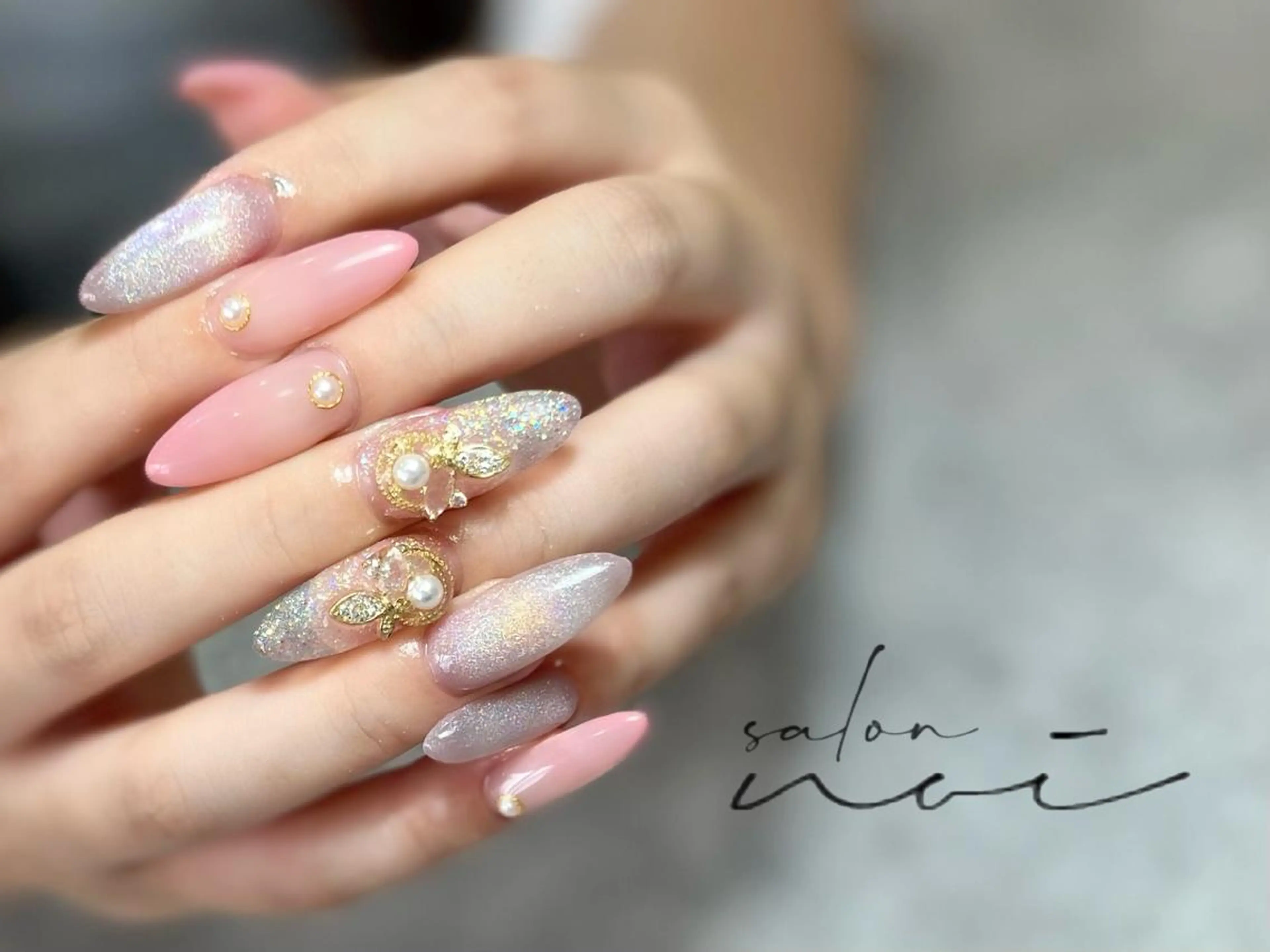 ネイル マグネットネイル スカルプネイル ハンドネイル salon noi所属・salon noiのネイルデザイン