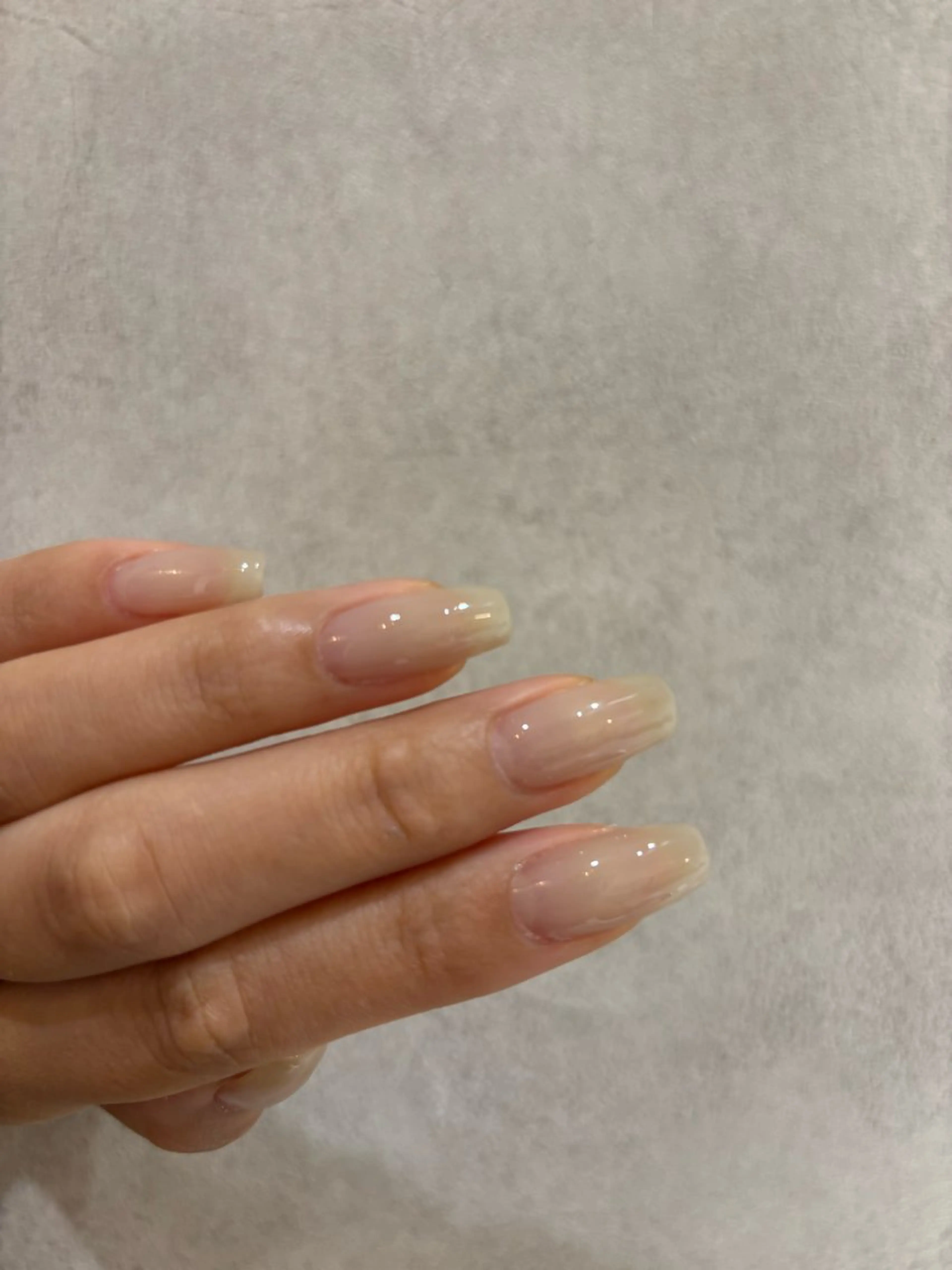 ネイル ワンカラーネイル ハンドネイル THREE nail 長谷川のネイルデザイン