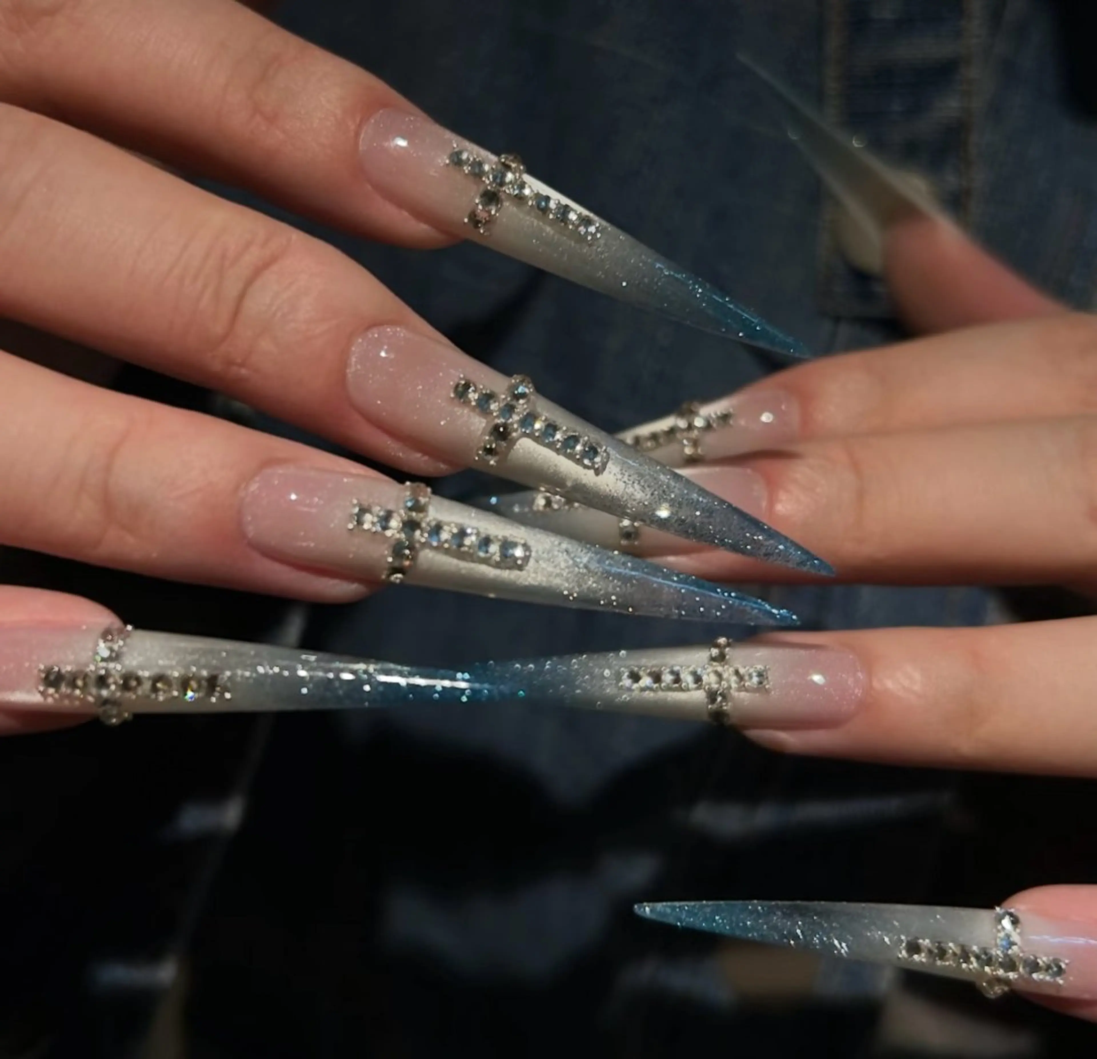 ネイル アートネイル べっ甲ネイル チークネイル 成人式 長さ出し ハンドネイル ハンドケア For you. Nail Salonのネイルデザイン