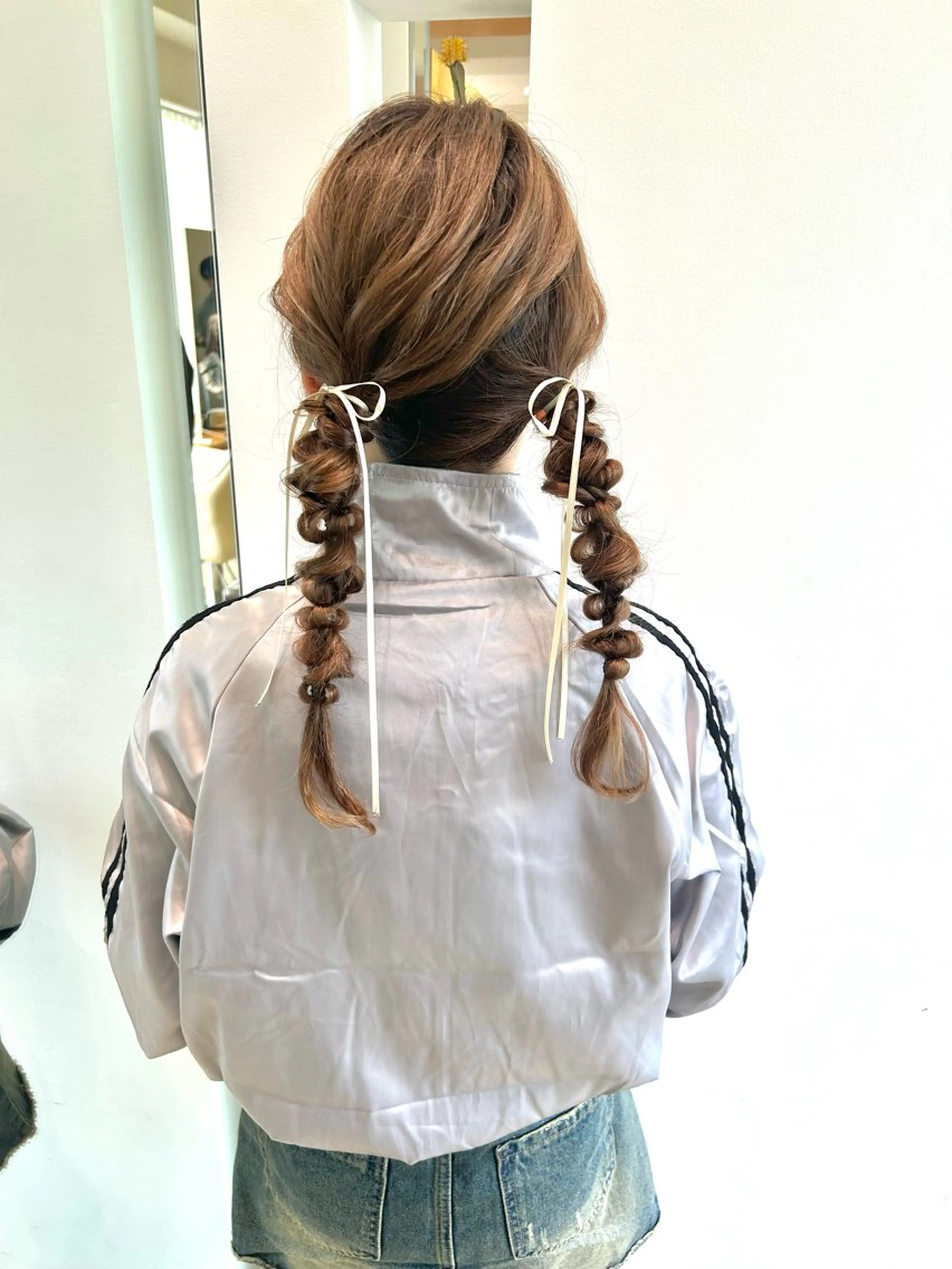 セミロング ヘアアレンジ mayu .のヘアスタイル