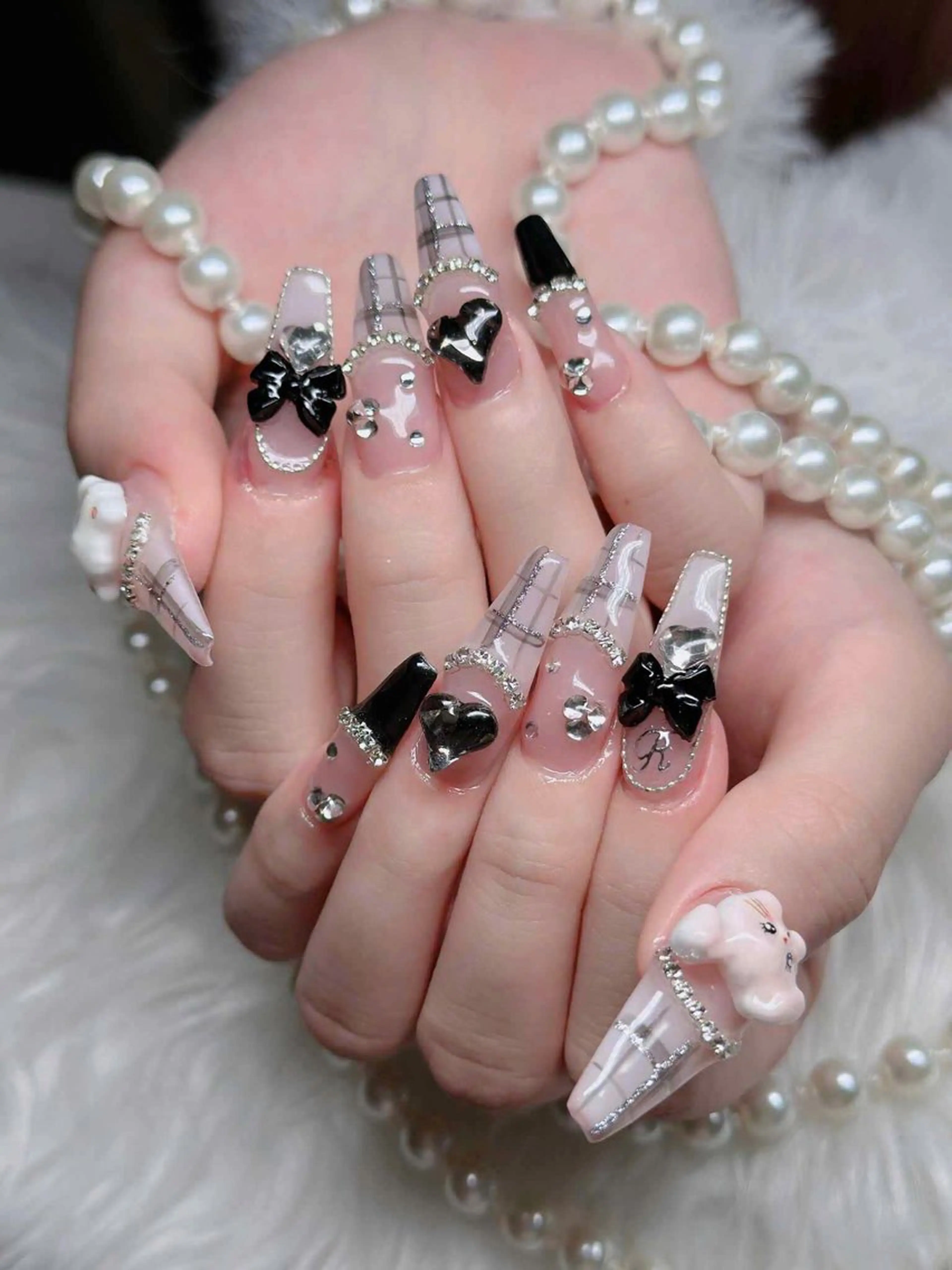 ネイル アートネイル 成人式 ジェルネイル ニュアンスネイル 夏ネイル ハンドネイル neco H.babynailのネイルデザイン