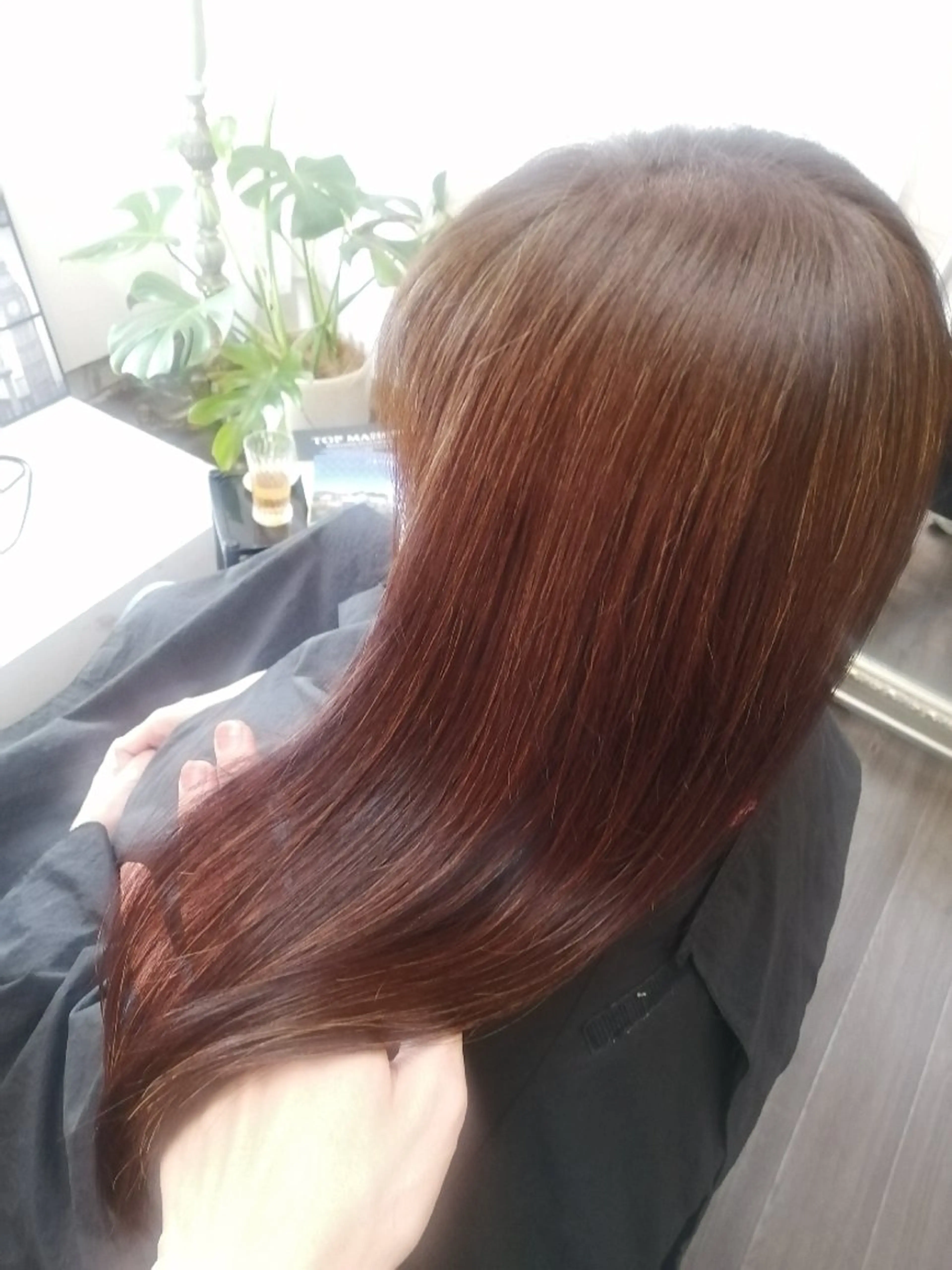 ロング カラー D/i |Y/no. 〈夜スパ17時〜〉のヘアスタイル