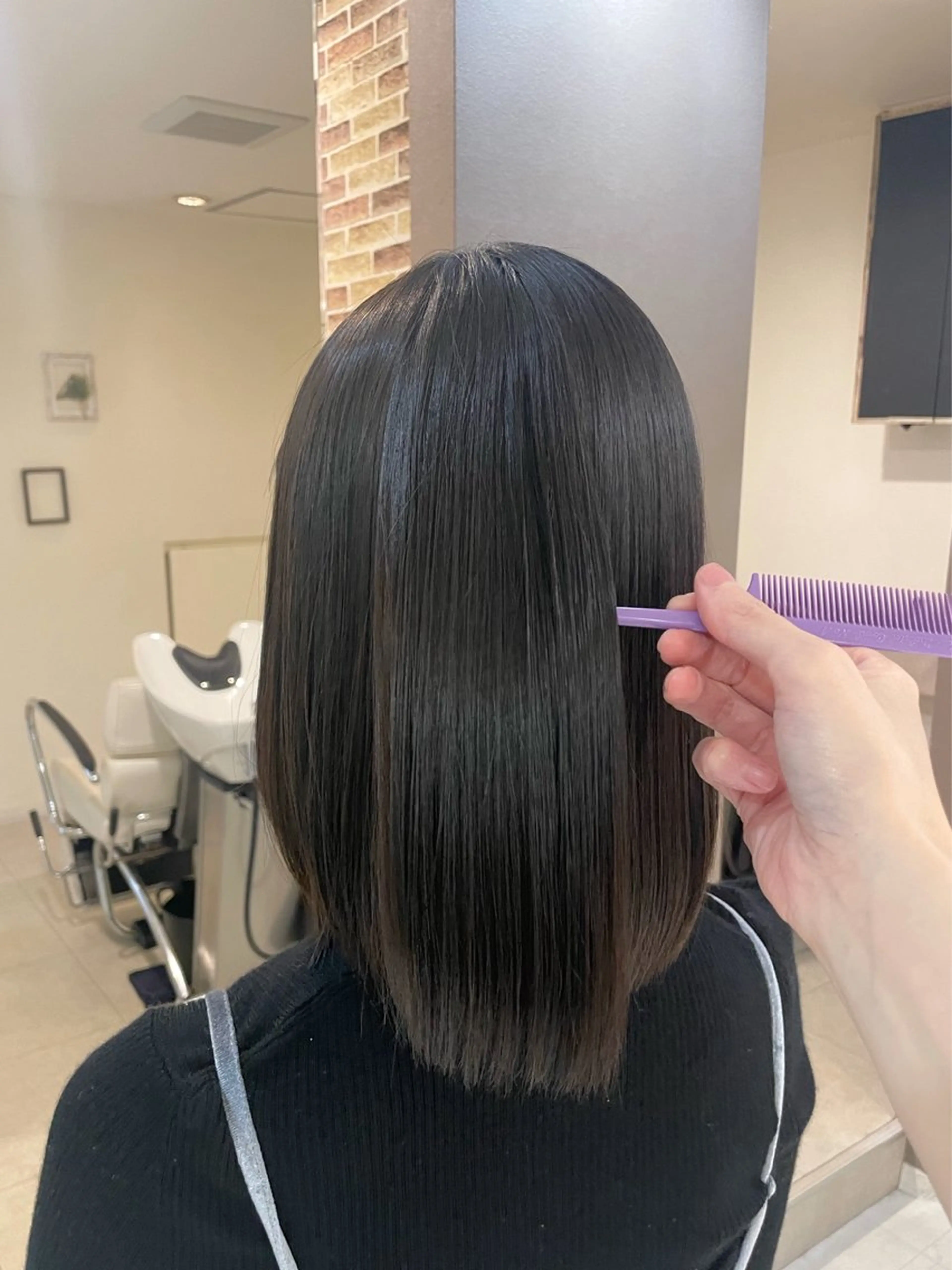 ミディアム KAI RIKAのヘアスタイル