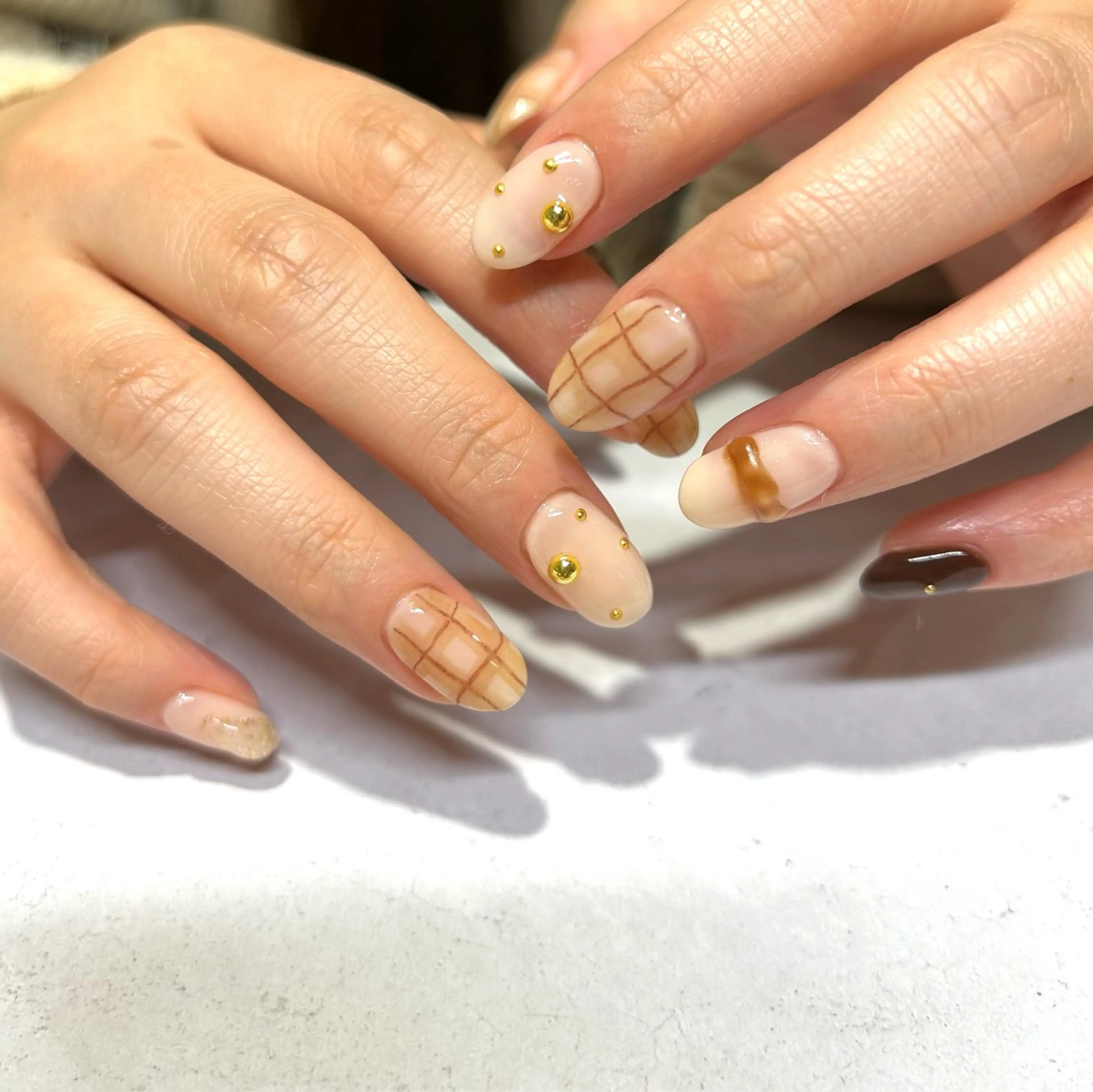 ネイル ハンドネイル 福田 麻耶のネイルデザイン