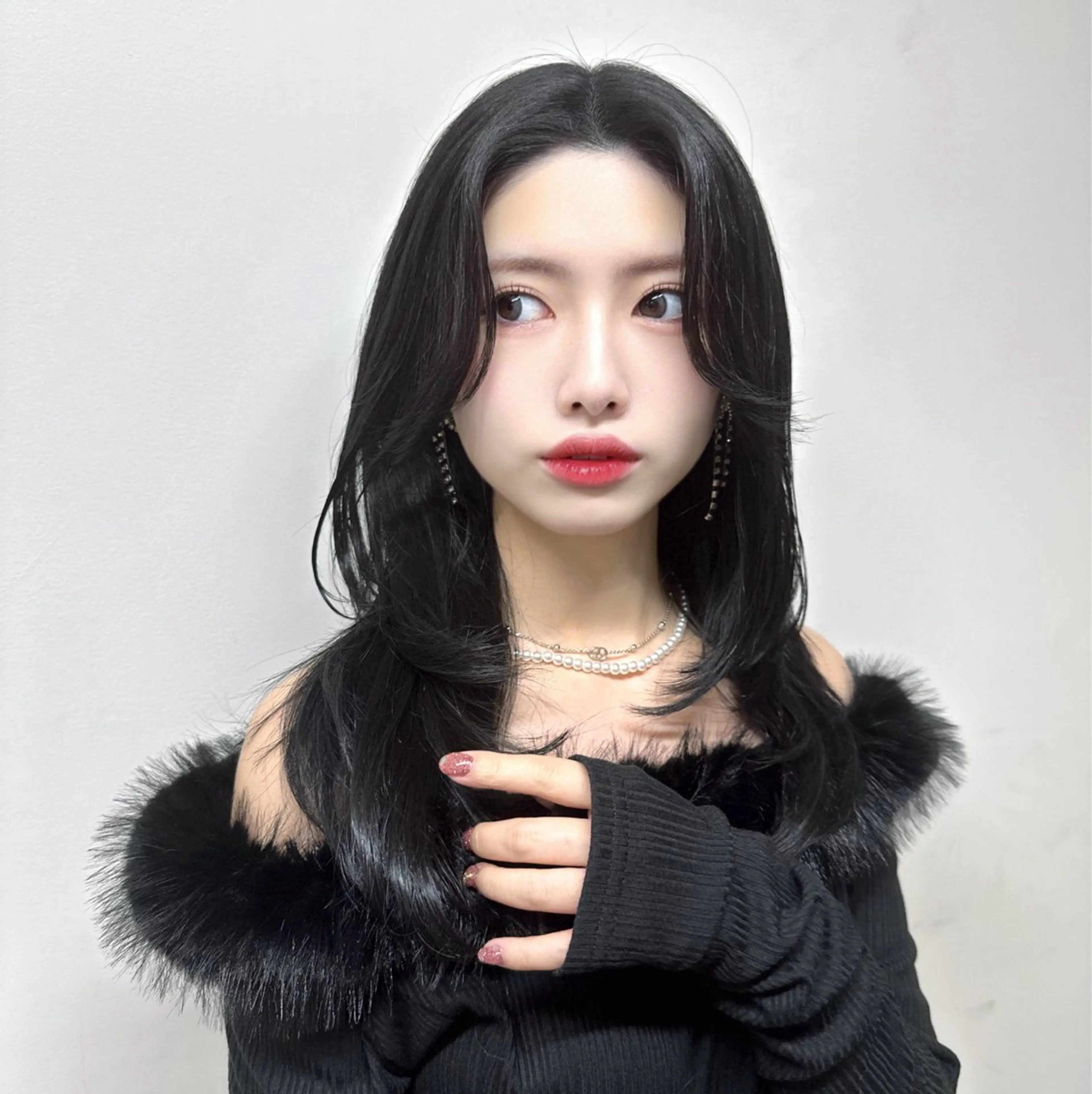 ロング 🦋韓国風カラー🦋 こうせい原宿のヘアスタイル