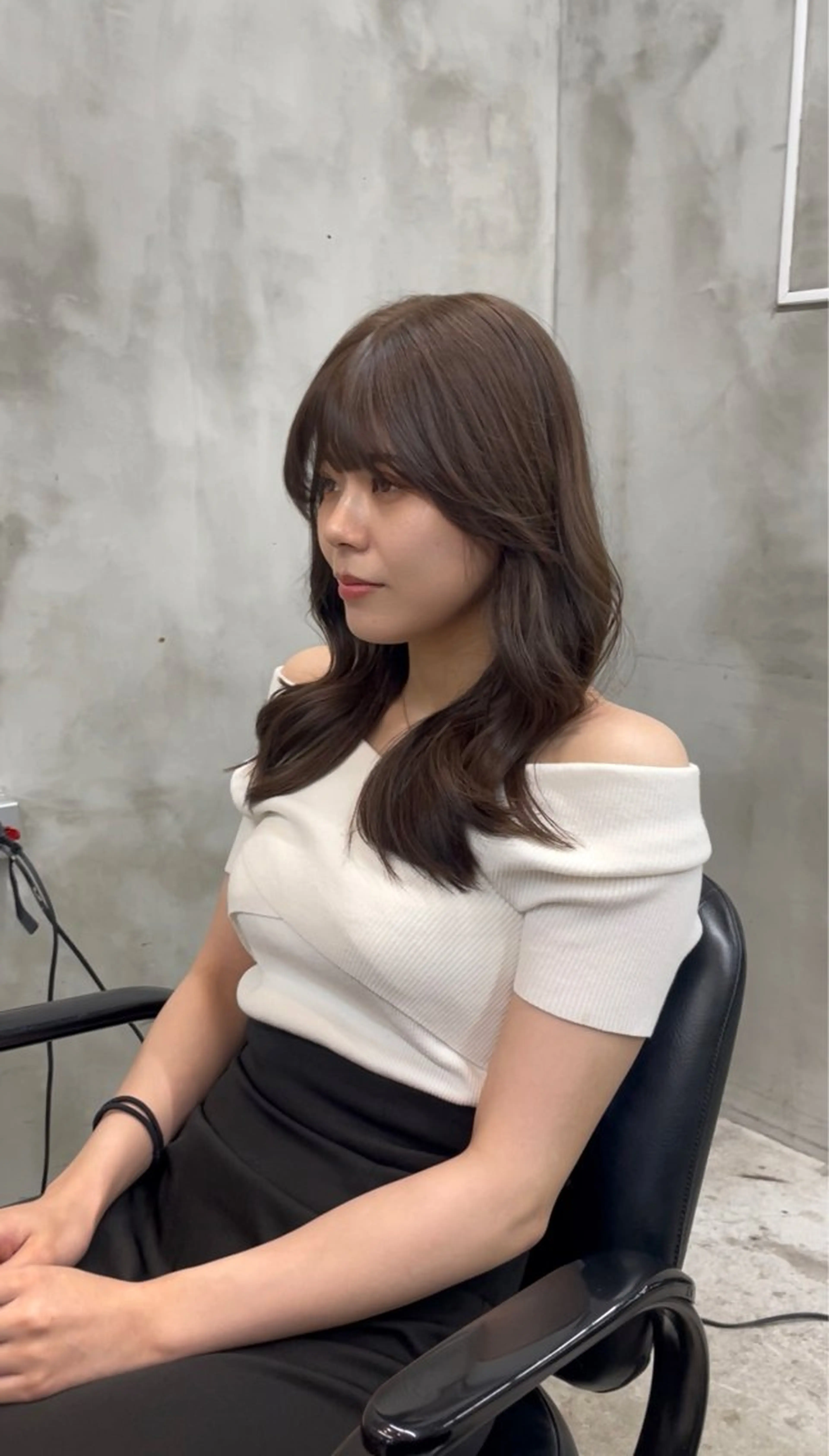 セミロング Angelica 村上京平のヘアスタイル