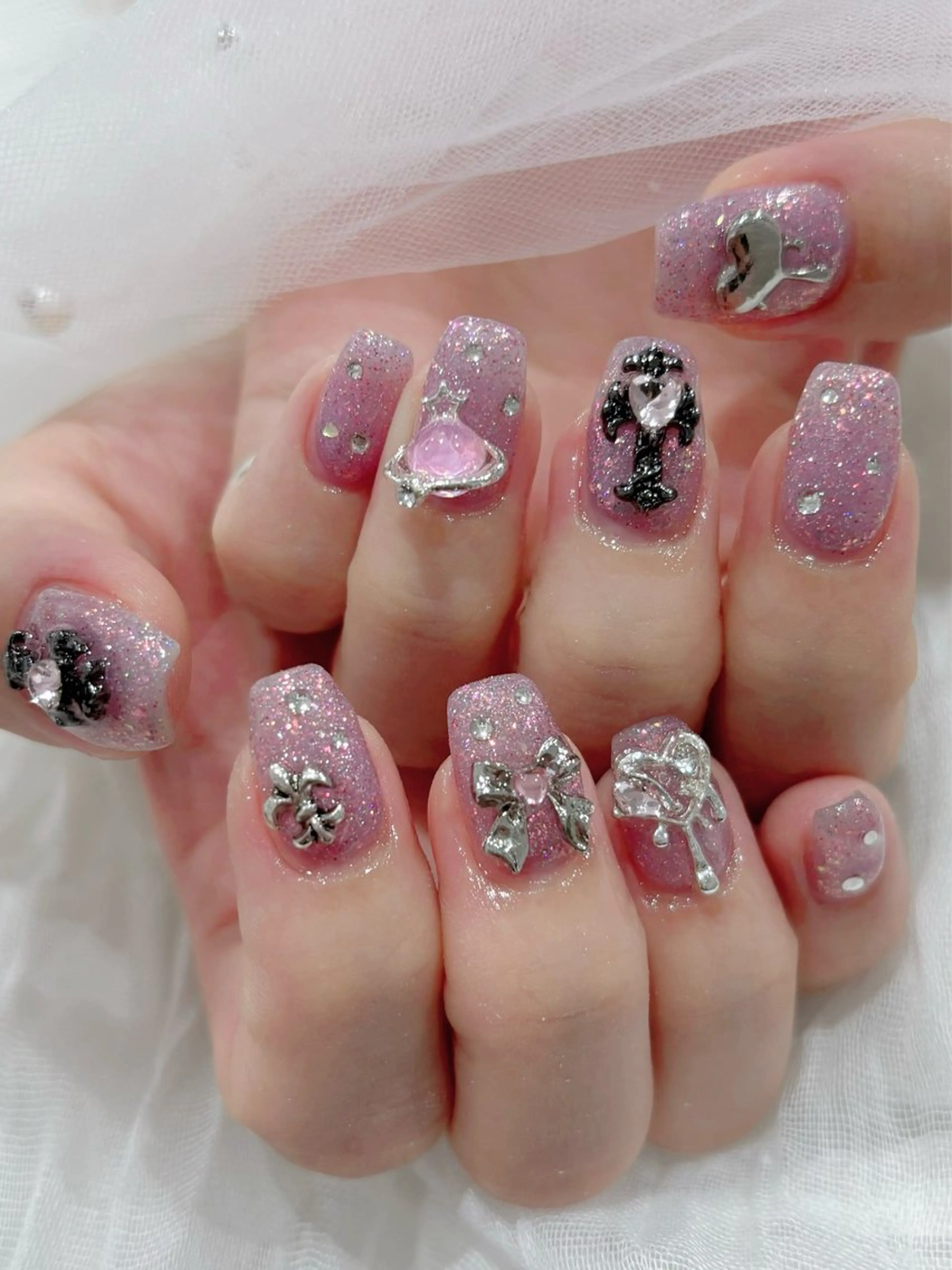 ネイル Zir nail 津田沼店所属・☁️ ゆい 🧸💛のネイルデザイン