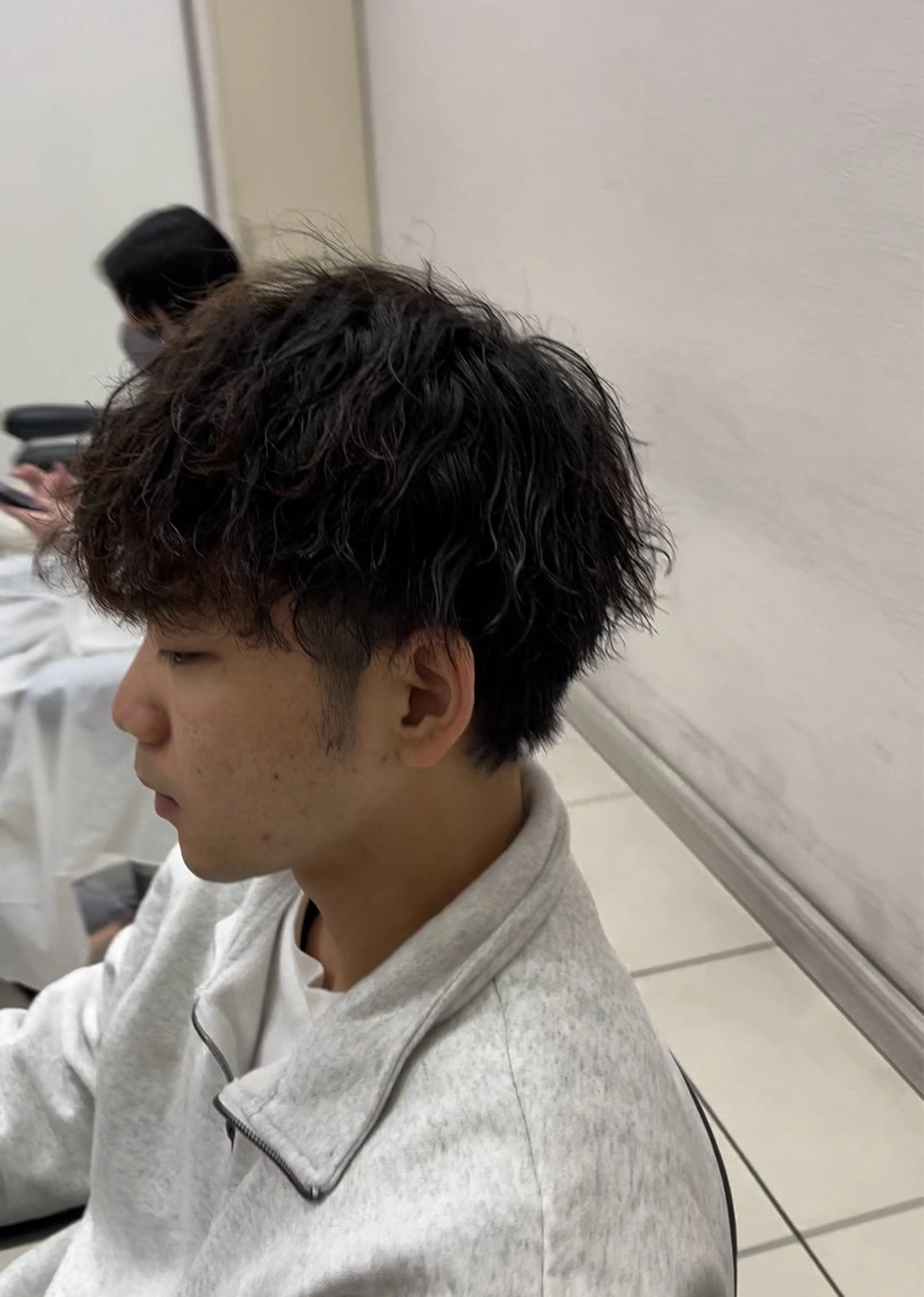 パーマ メンズ パーマ バレイヤージュ/ヘア アレンジ/shionのヘアスタイル