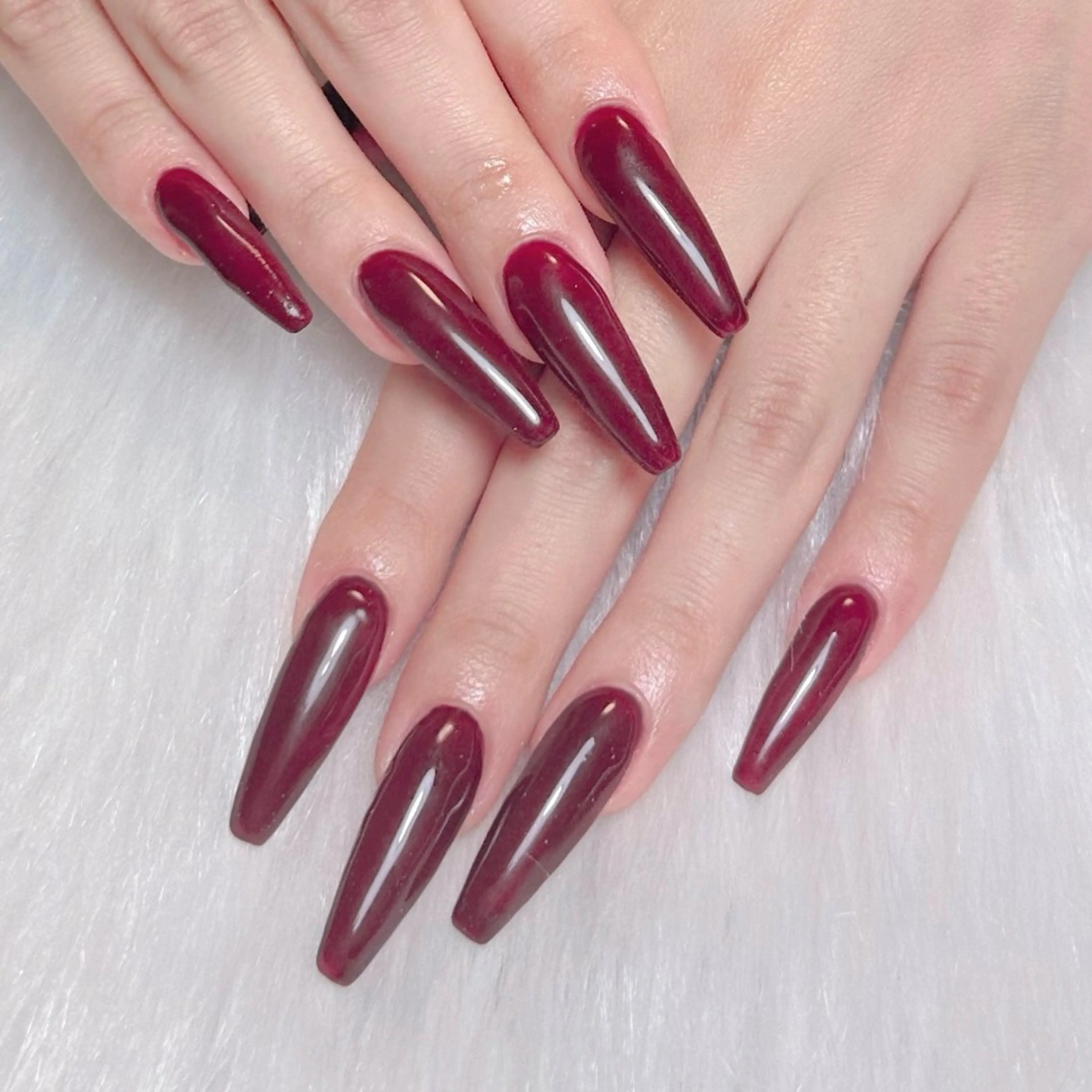 ネイル ラメ(グリッター) ハンドネイル Mari 🎀のネイルデザイン