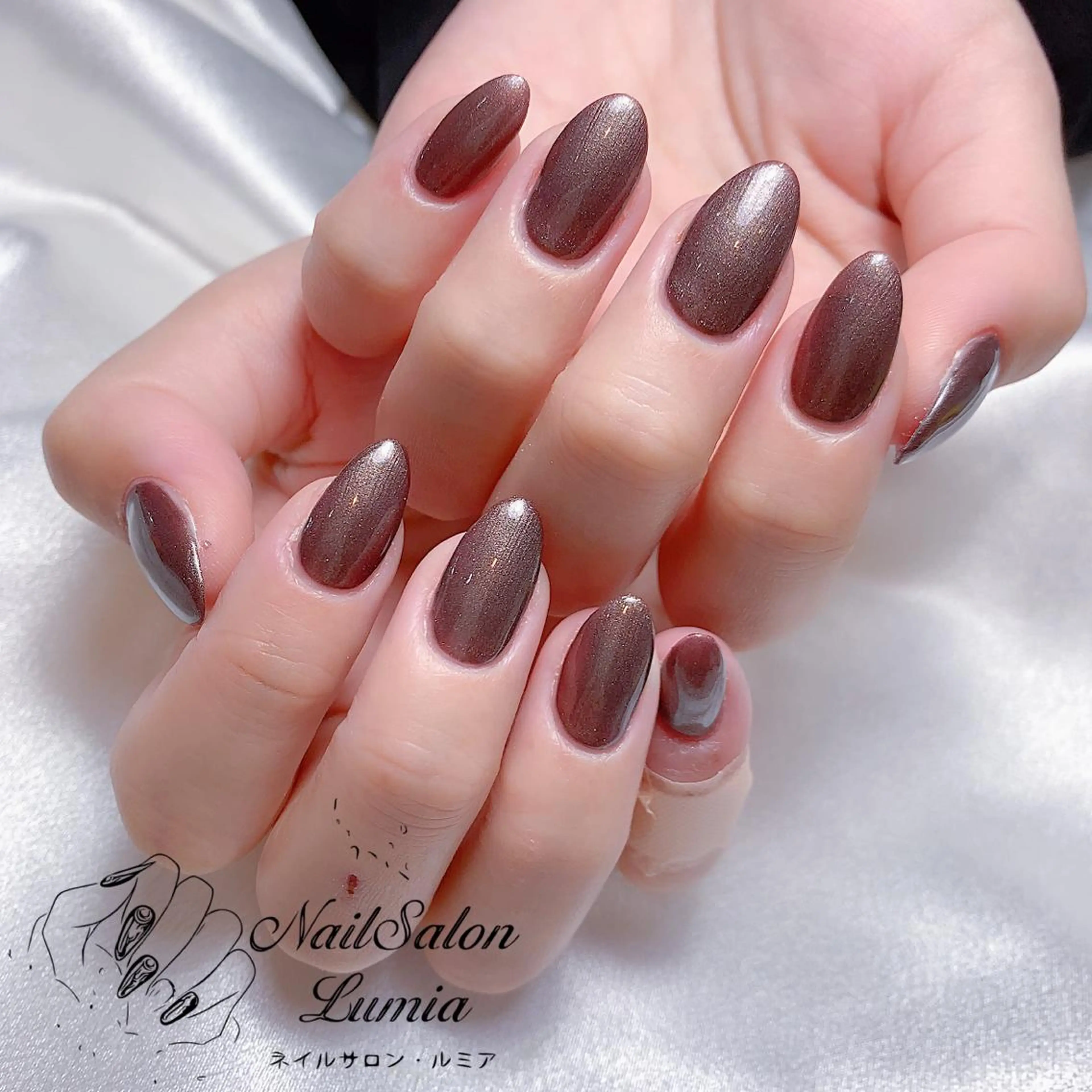 ネイル ハンドネイル ネイルサロン ルミア Lumia 店長のネイルデザイン