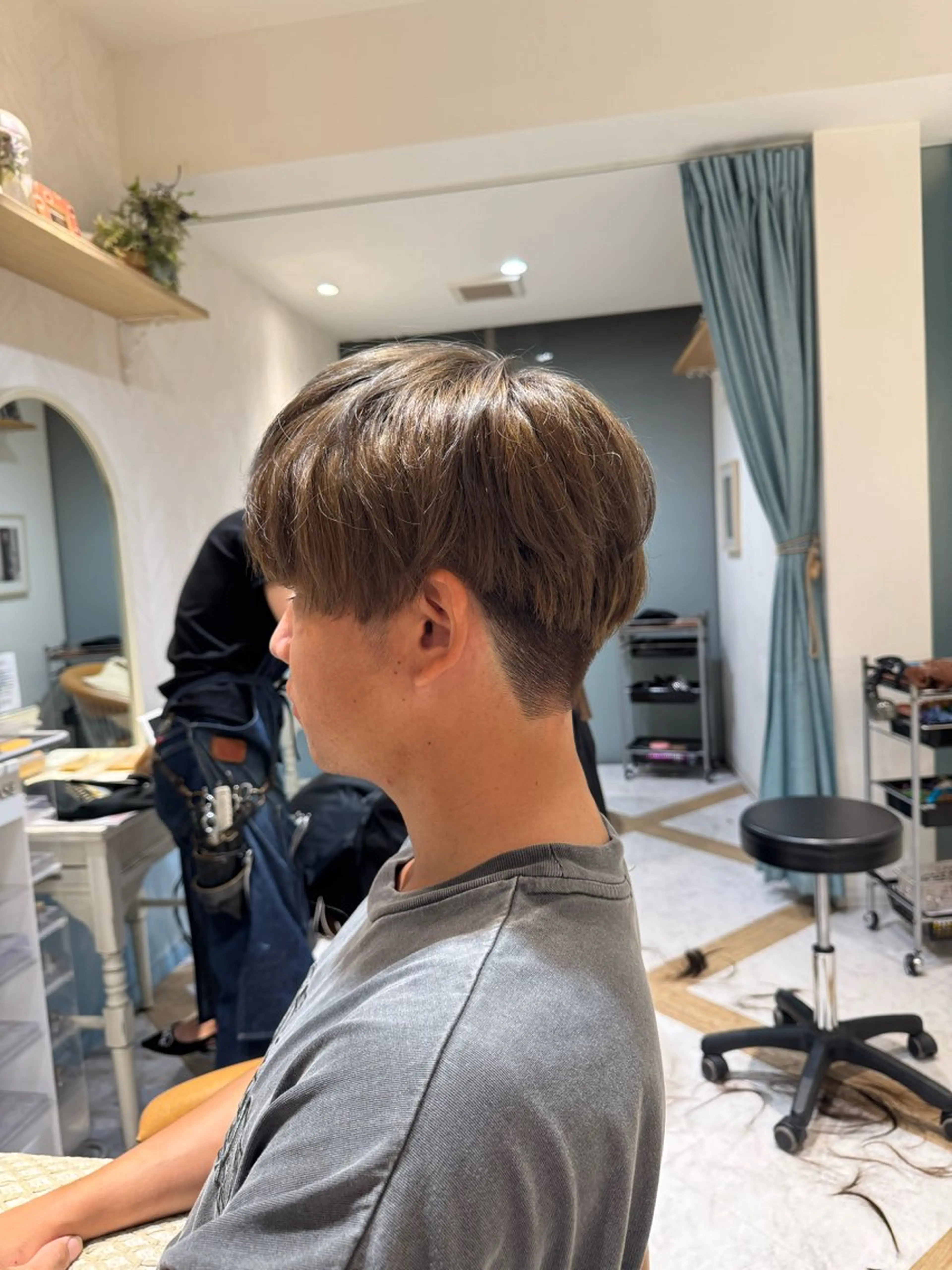 メンズ カット ハクヤ心斎橋 パーマ/縮毛矯正のヘアスタイル