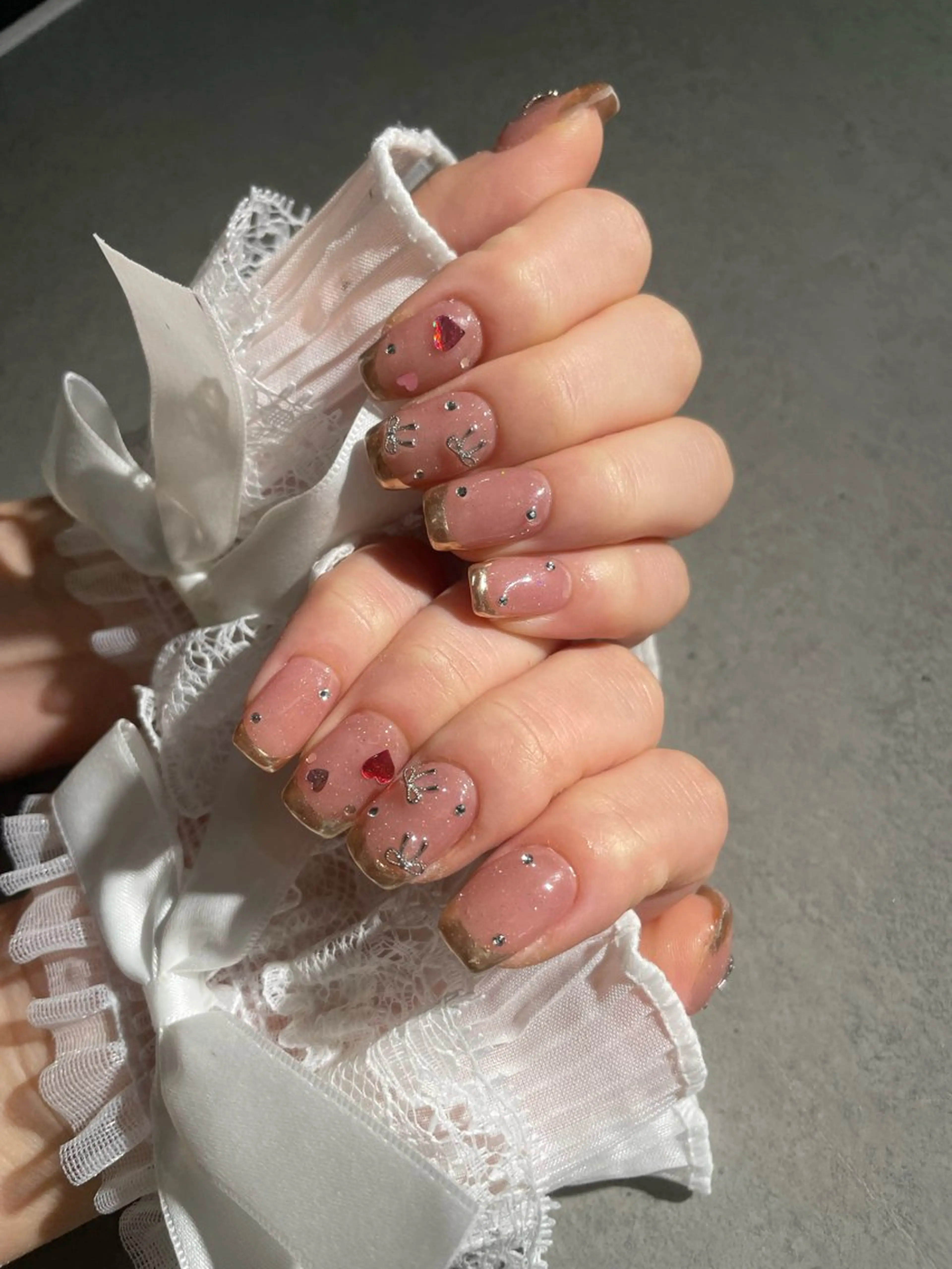 ネイル 持ち込み ハンドネイル I-nail Moeのネイルデザイン