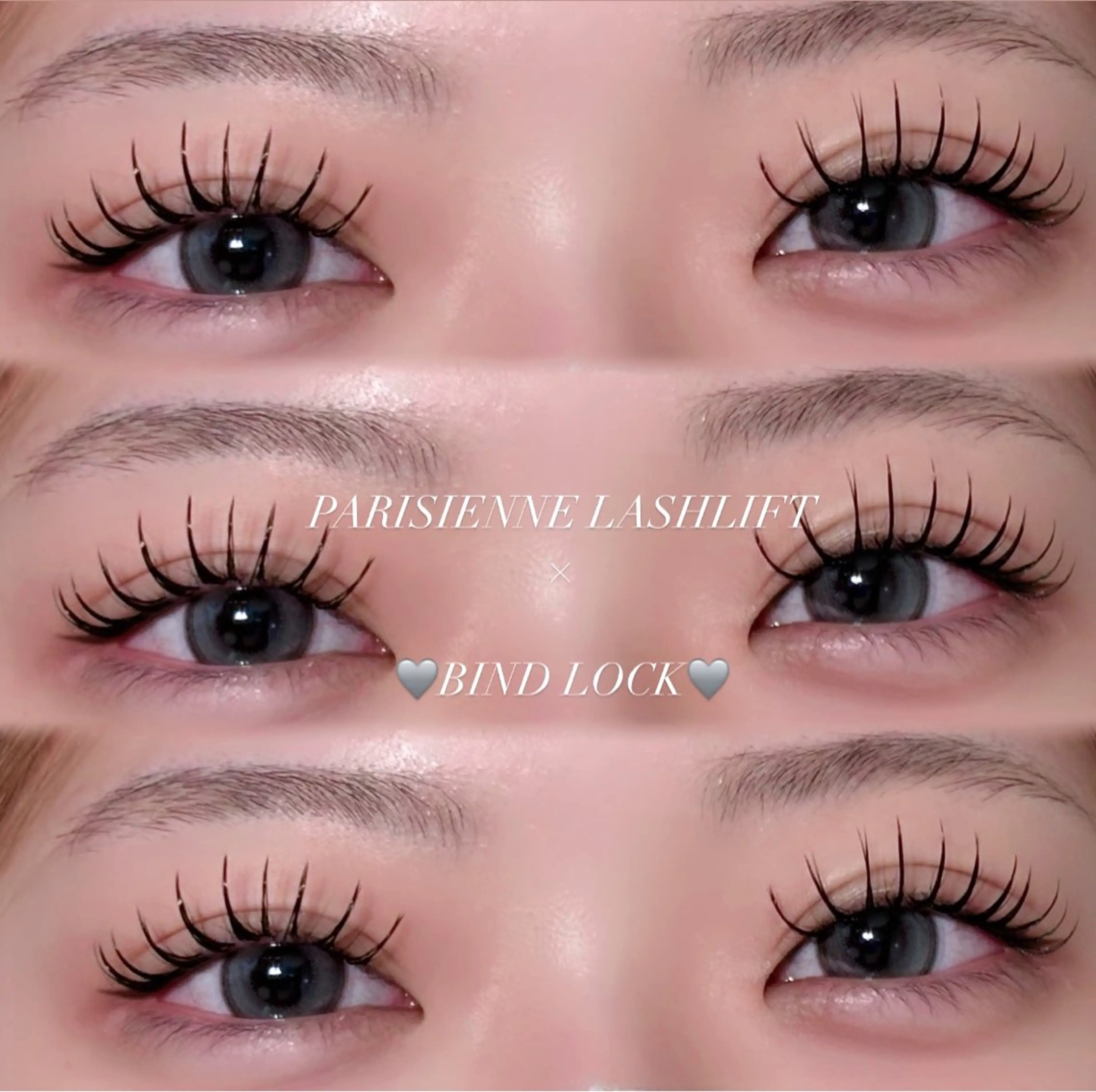 マツエク・マツパ バインドロック パリジェンヌラッシュリフト Neolive銀座/ MINAMI🎀のマツエク・マツパデザイン