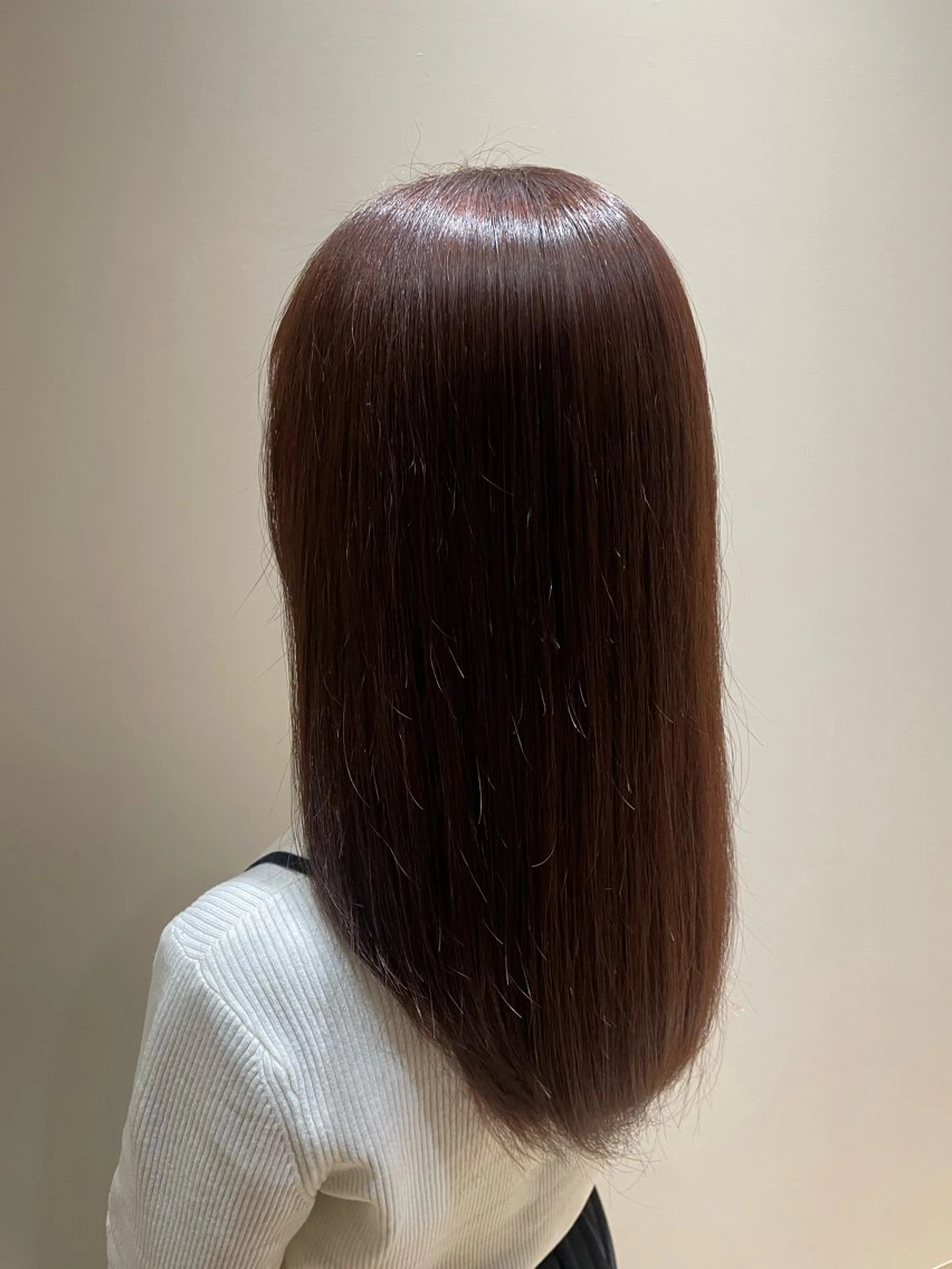 カラー ブラウンカラー ピンクカラー 黒島優香🦋 /縮毛矯正/髪質改善のヘアスタイル