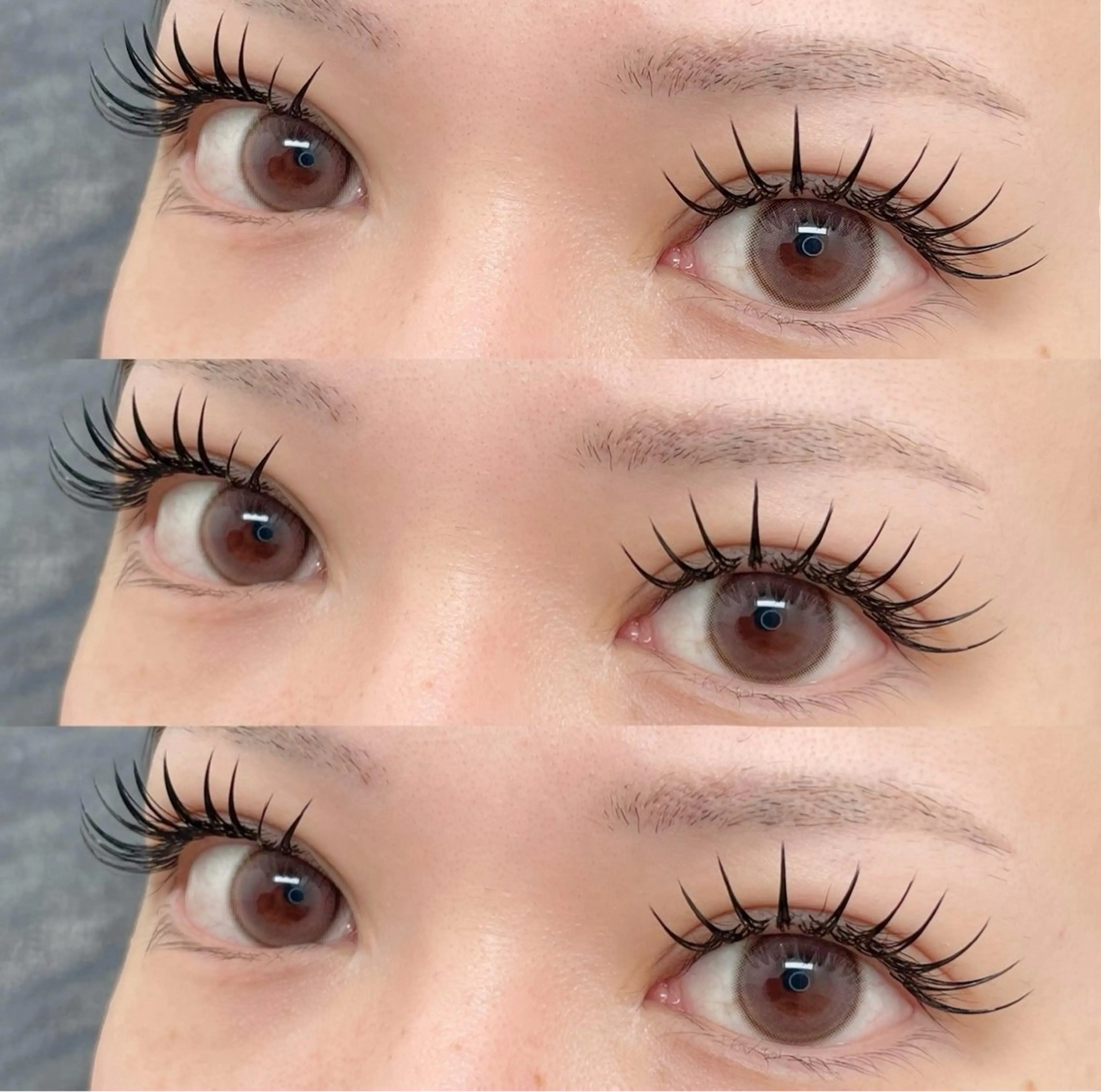 マツエク・マツパ フラットラッシュ マツエク MARI 🩵🫧のマツエク・マツパデザイン