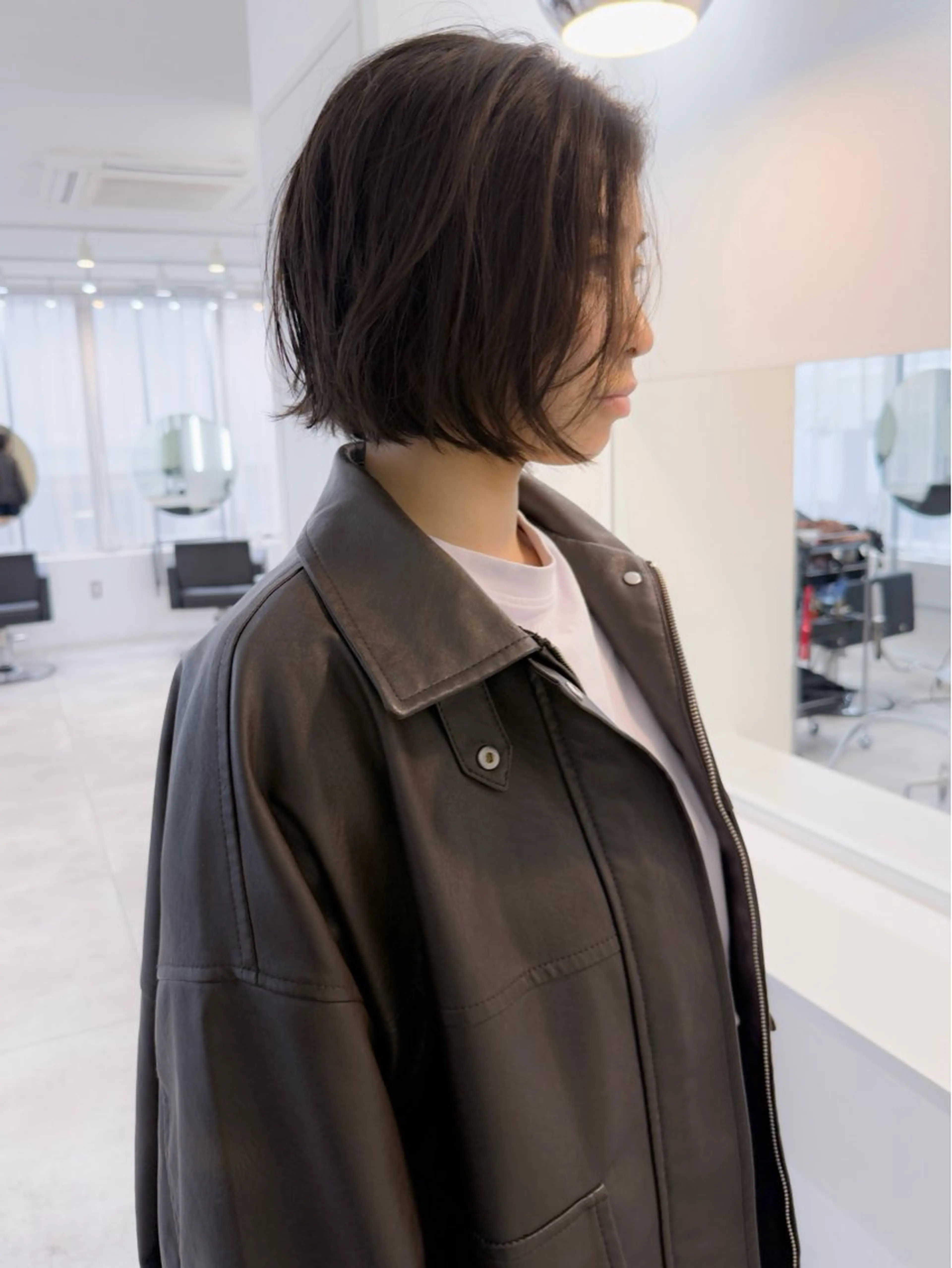 ショート カラー カット ヘアカラー トリートメント 大宮 / ボブ特化 永井竜也のヘアスタイル