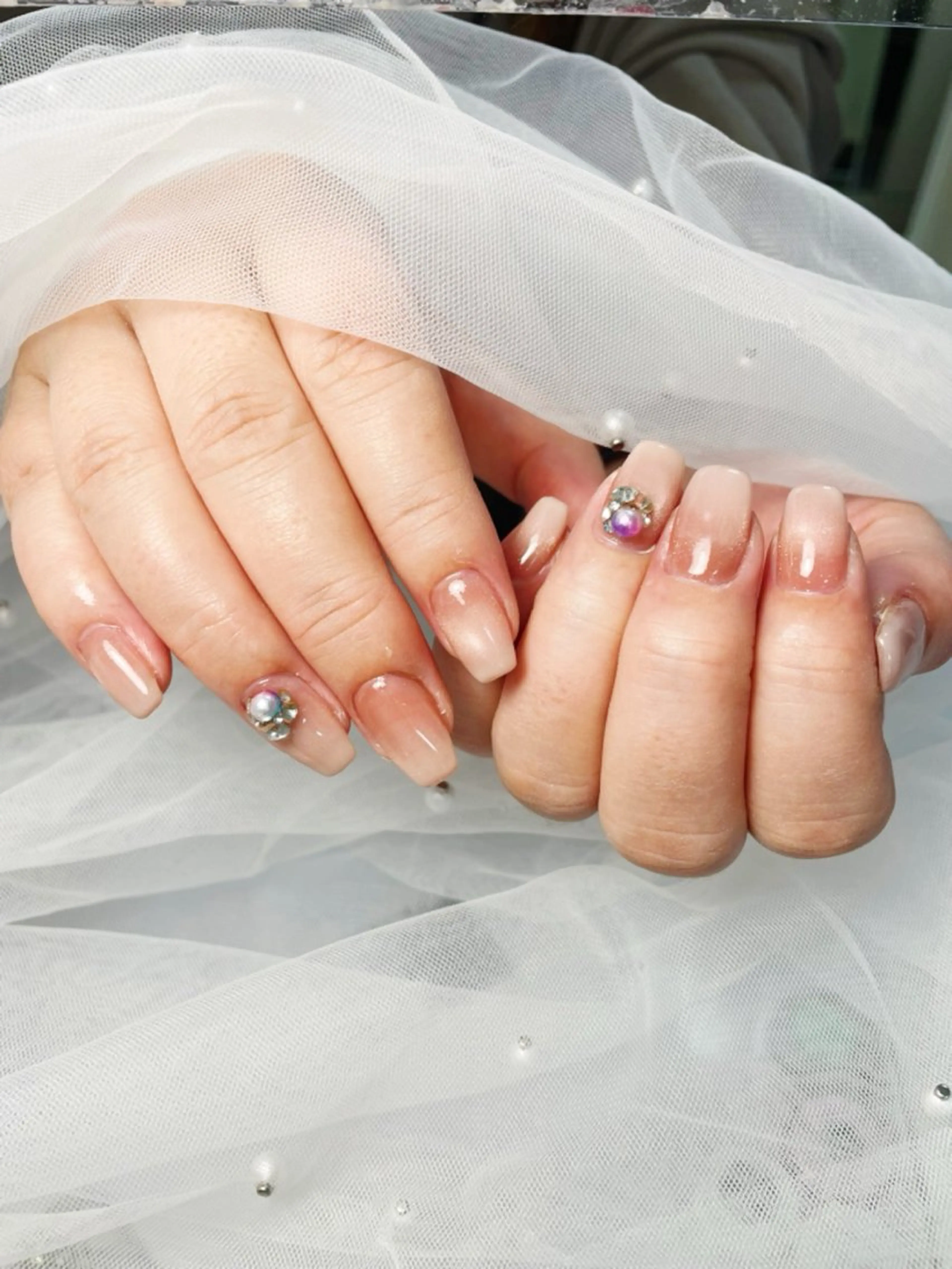 ネイル グラデーション Nail Eyelashのネイルデザイン