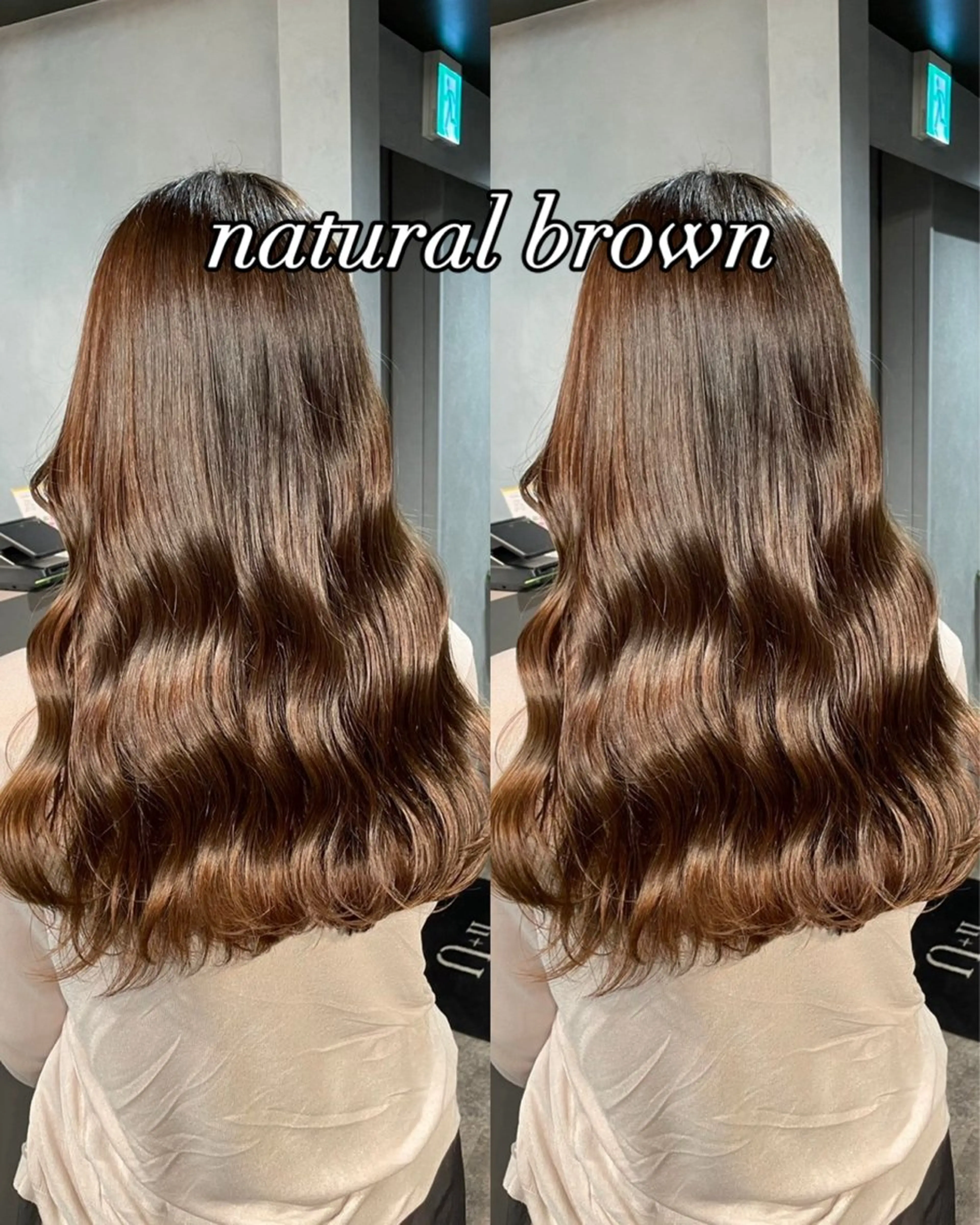 カラー シノダ タイシュウのヘアスタイル