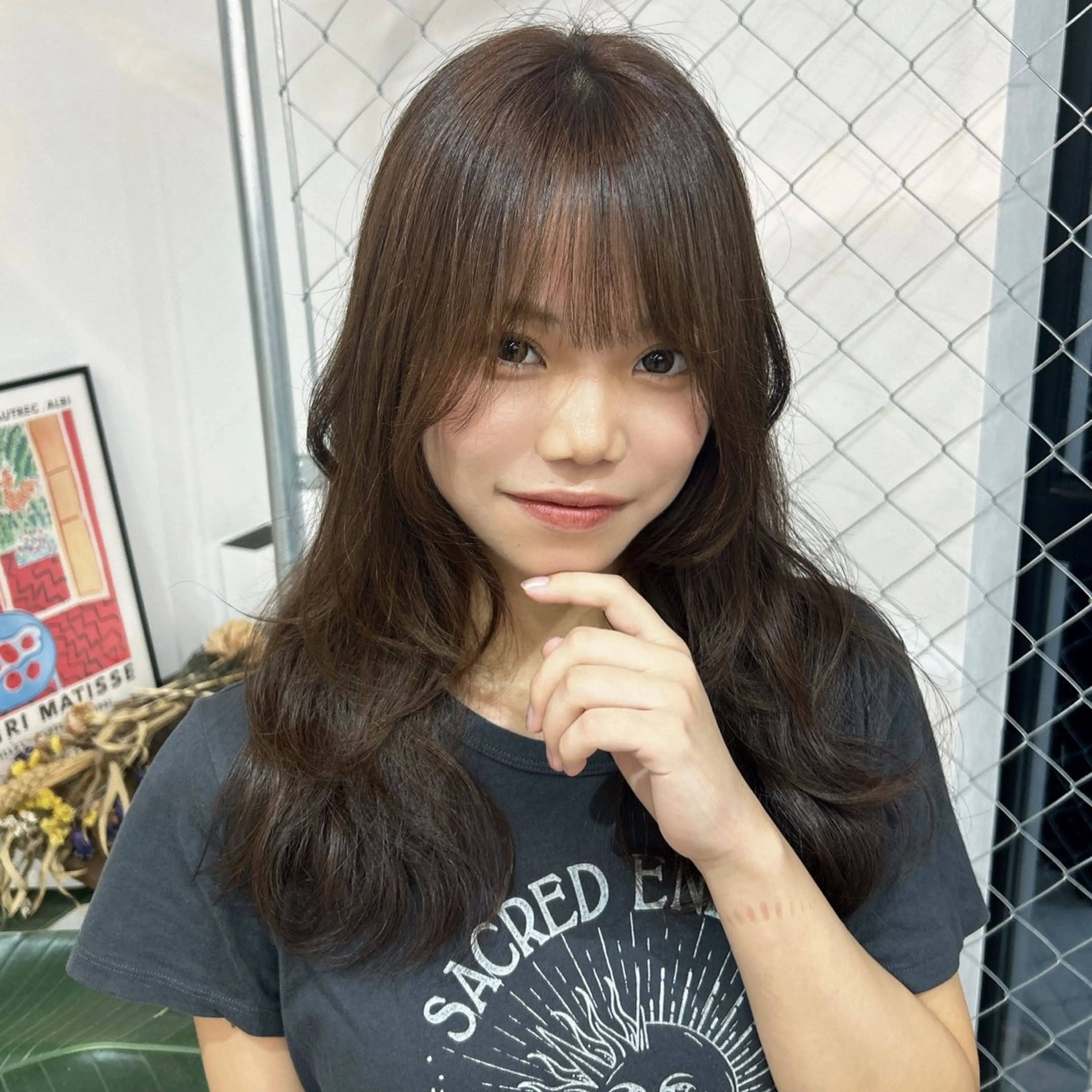 ロング カラー 🥀YUIHA🥀 テザインカラー♥のヘアスタイル