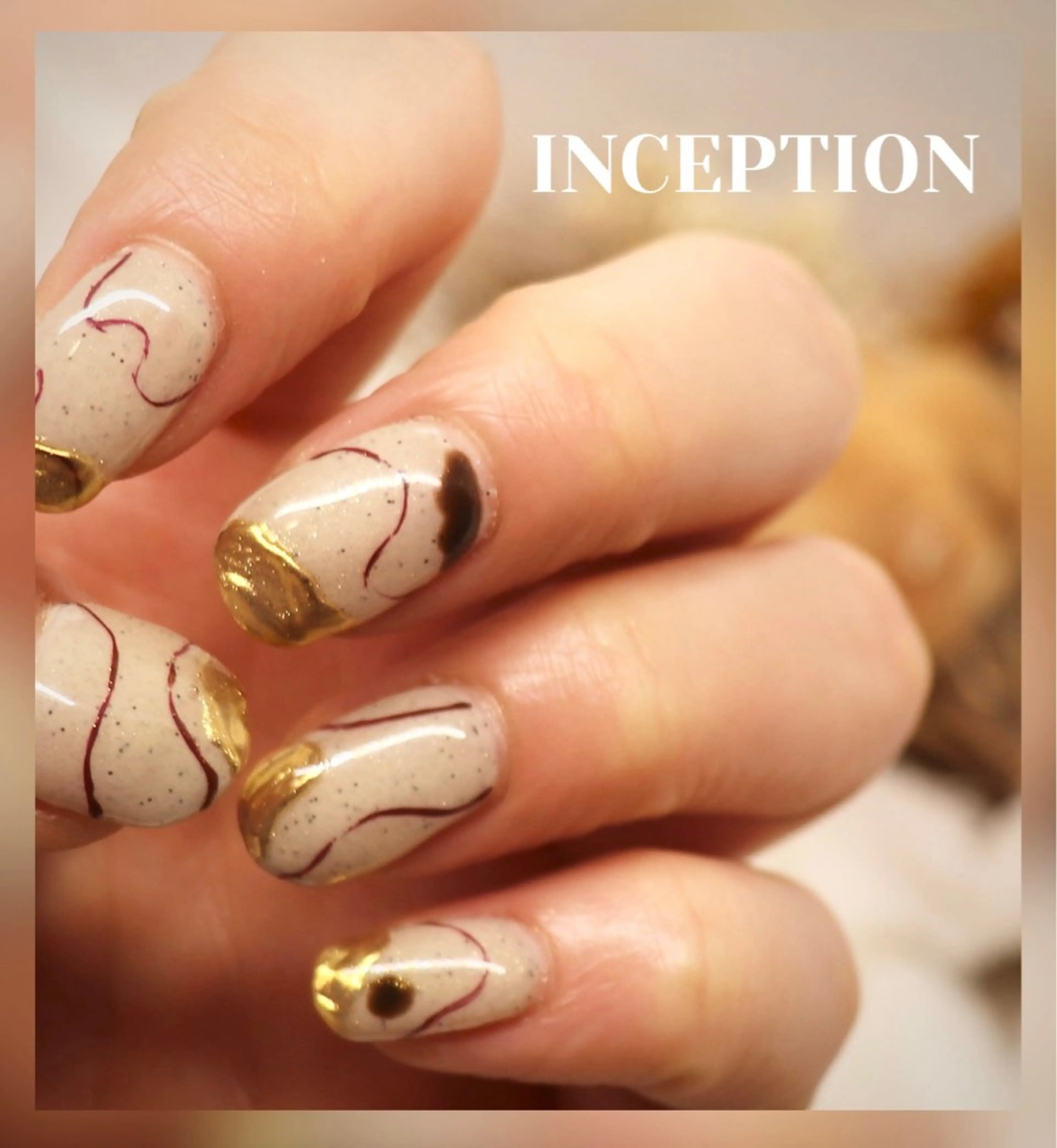 ネイル 持ち込み ハンドネイル INCEPTION Nailのネイルデザイン