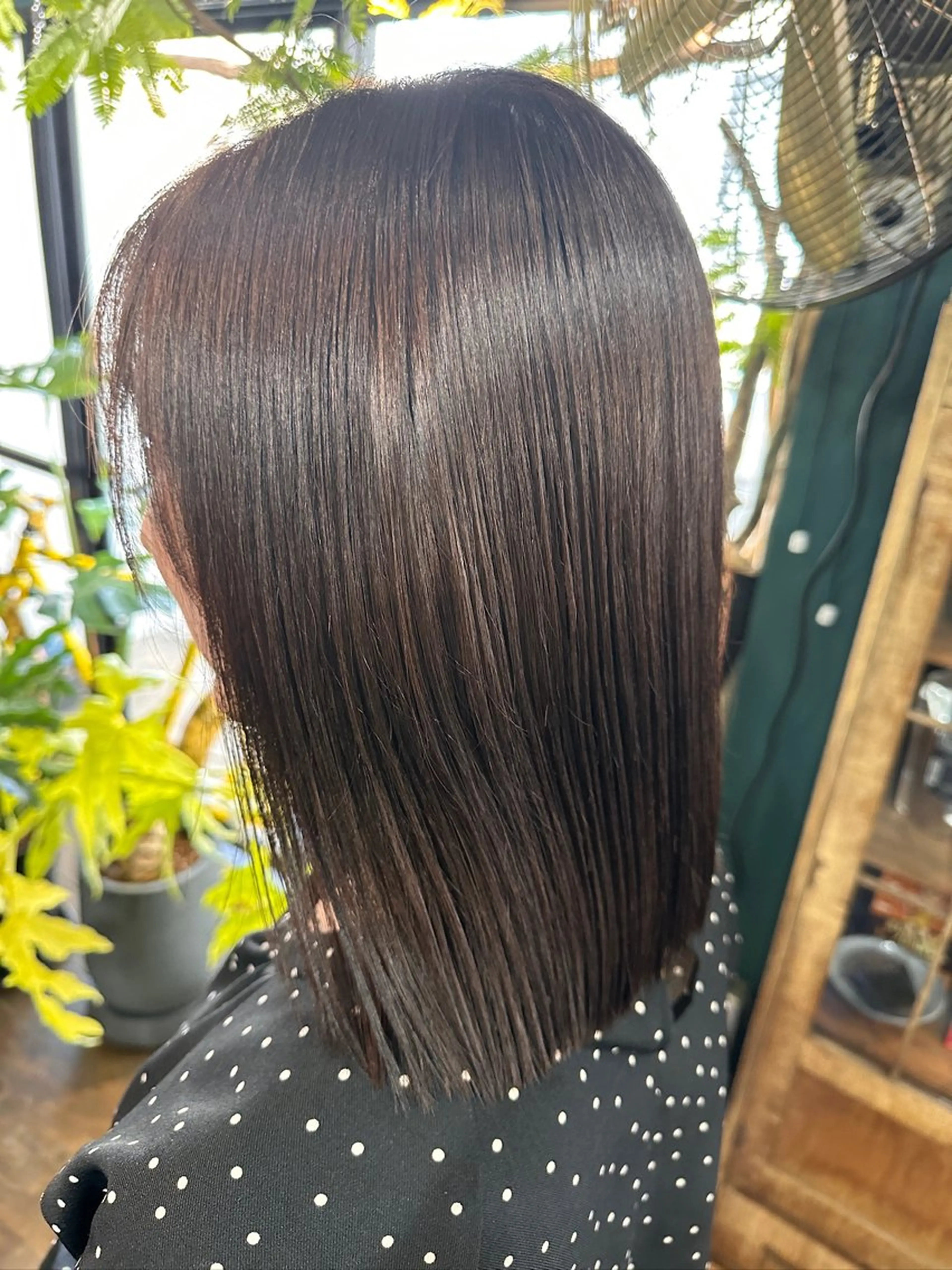 カット+縮毛矯正＋カラーの写真