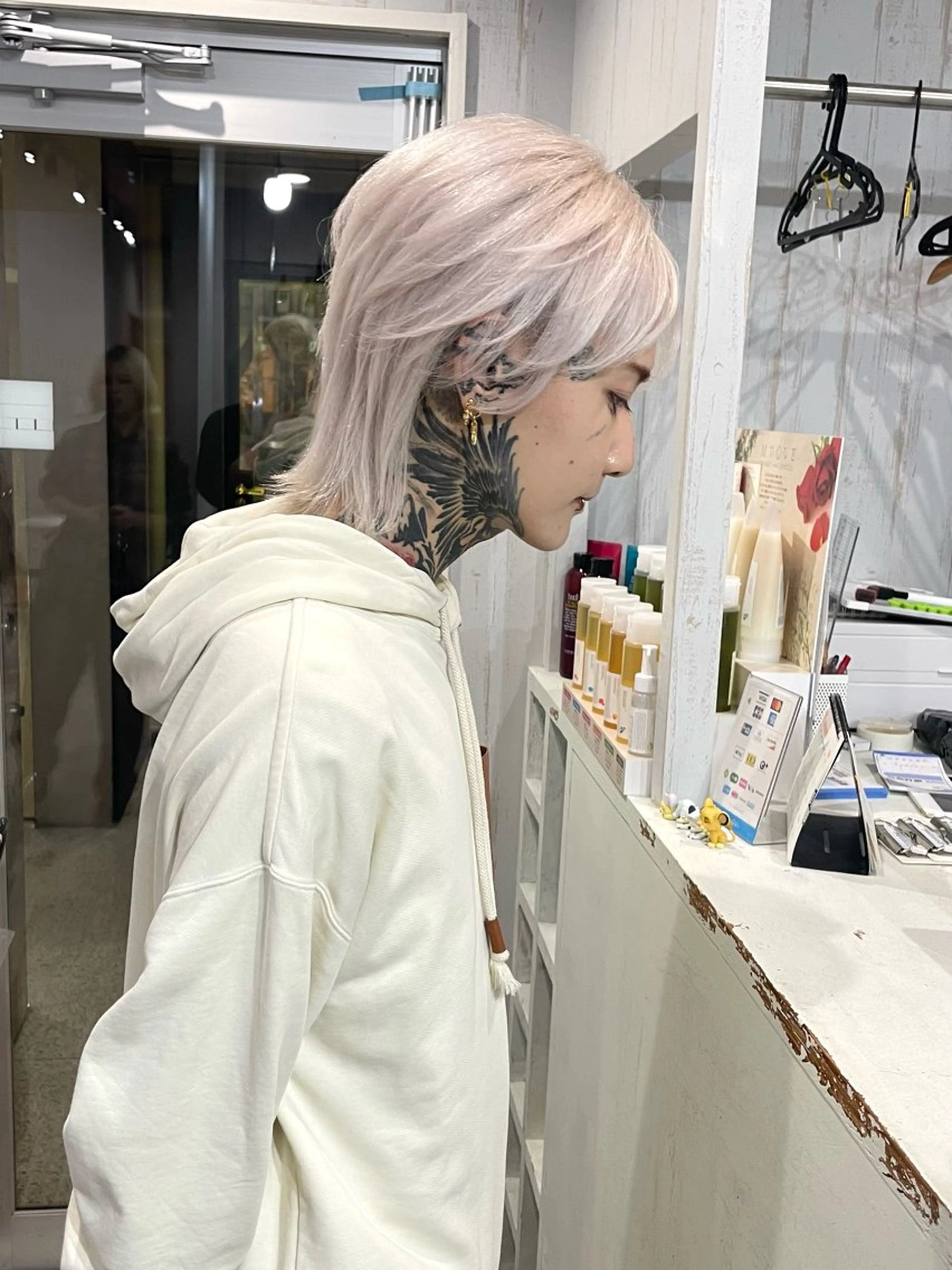 ショート カラー メンズ 深夜帯！説明文必読 Oahu iwataのヘアスタイル