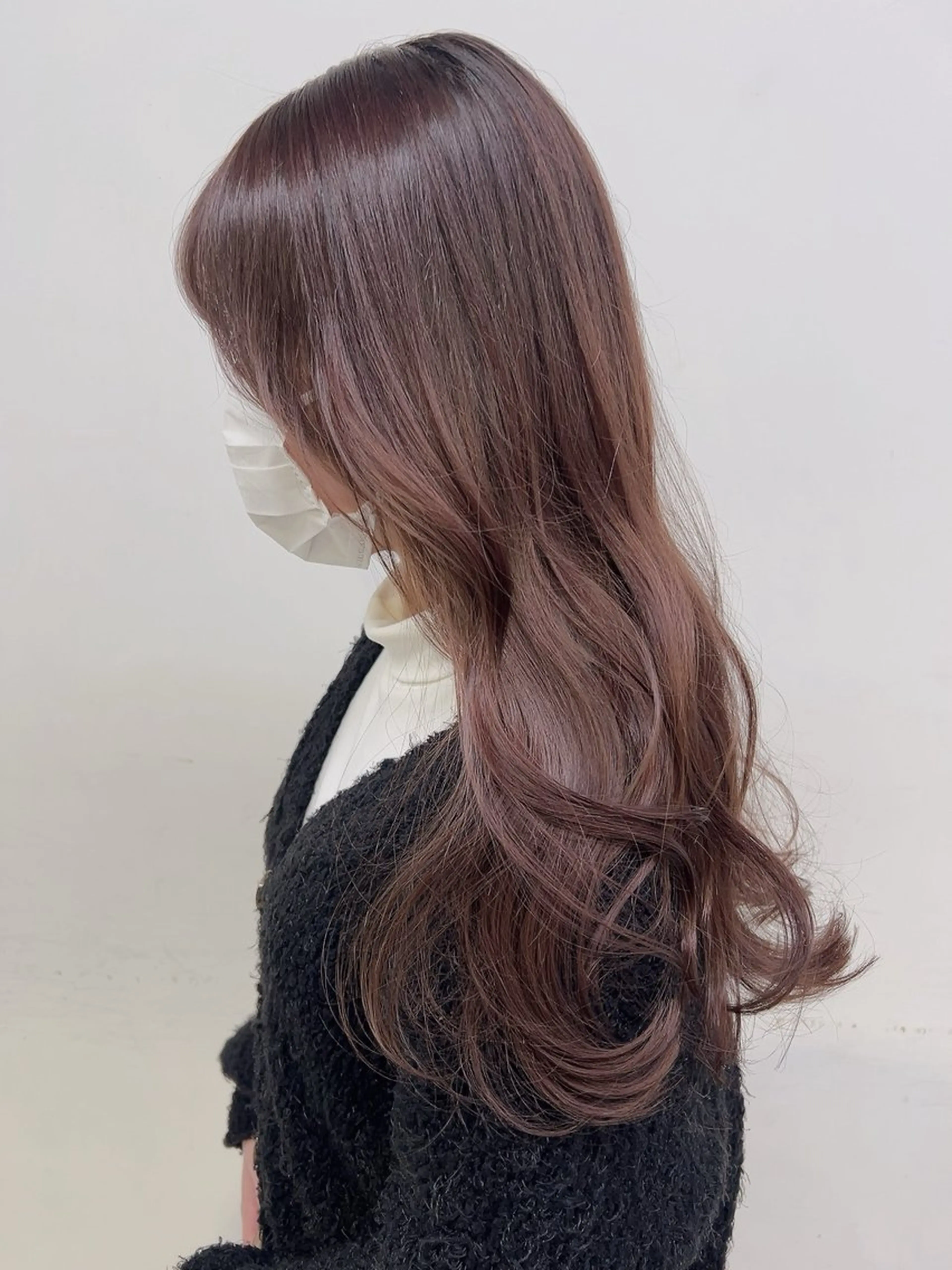 セミロング カラー ヘアカラー トリートメント ヘッドスパ ヘアセット 🥞ベージュ系カラー 【すずきりほ】🥞のヘアスタイル