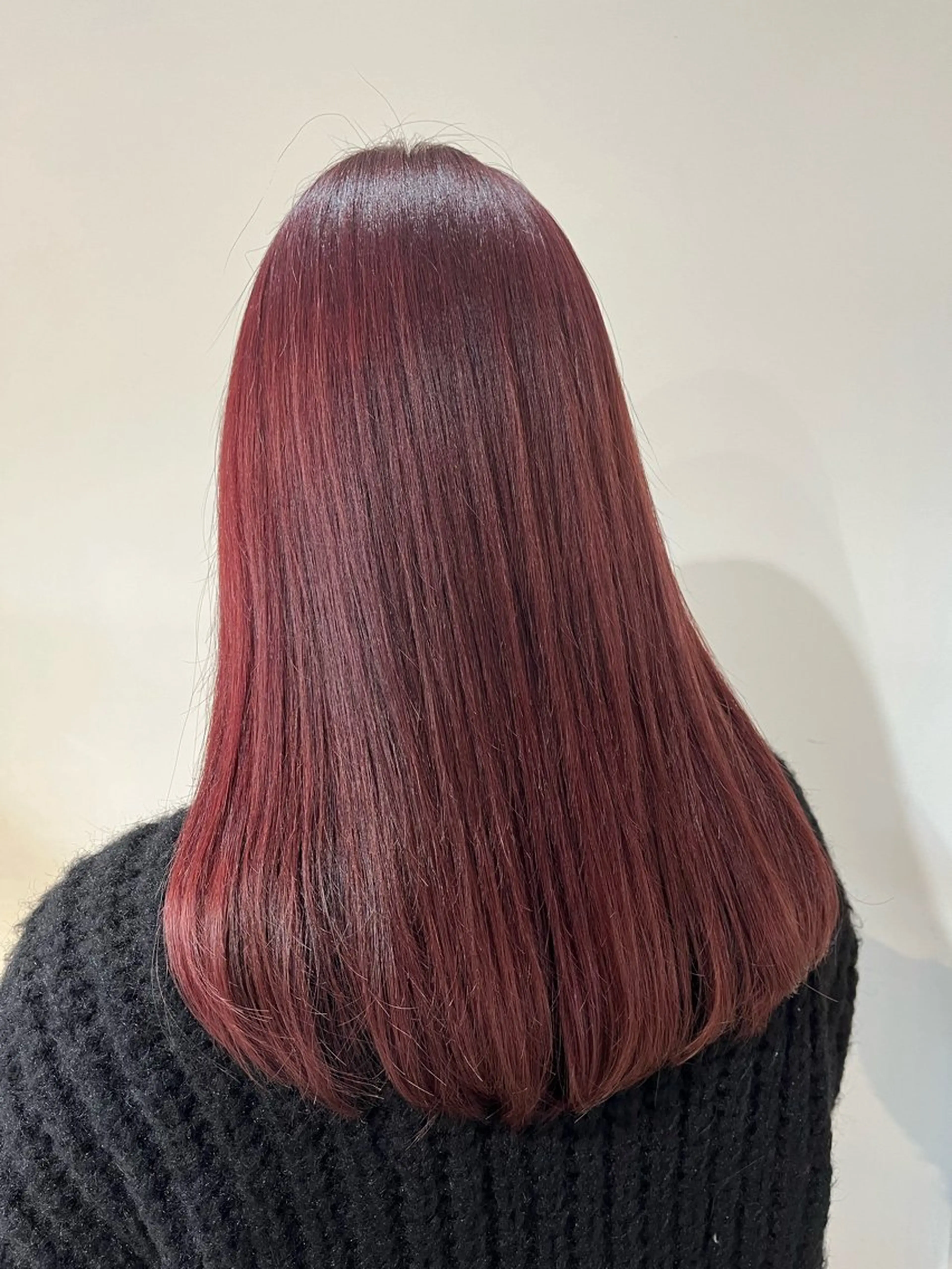 セミロング ヘアカラー 小久保 あかりのヘアスタイル