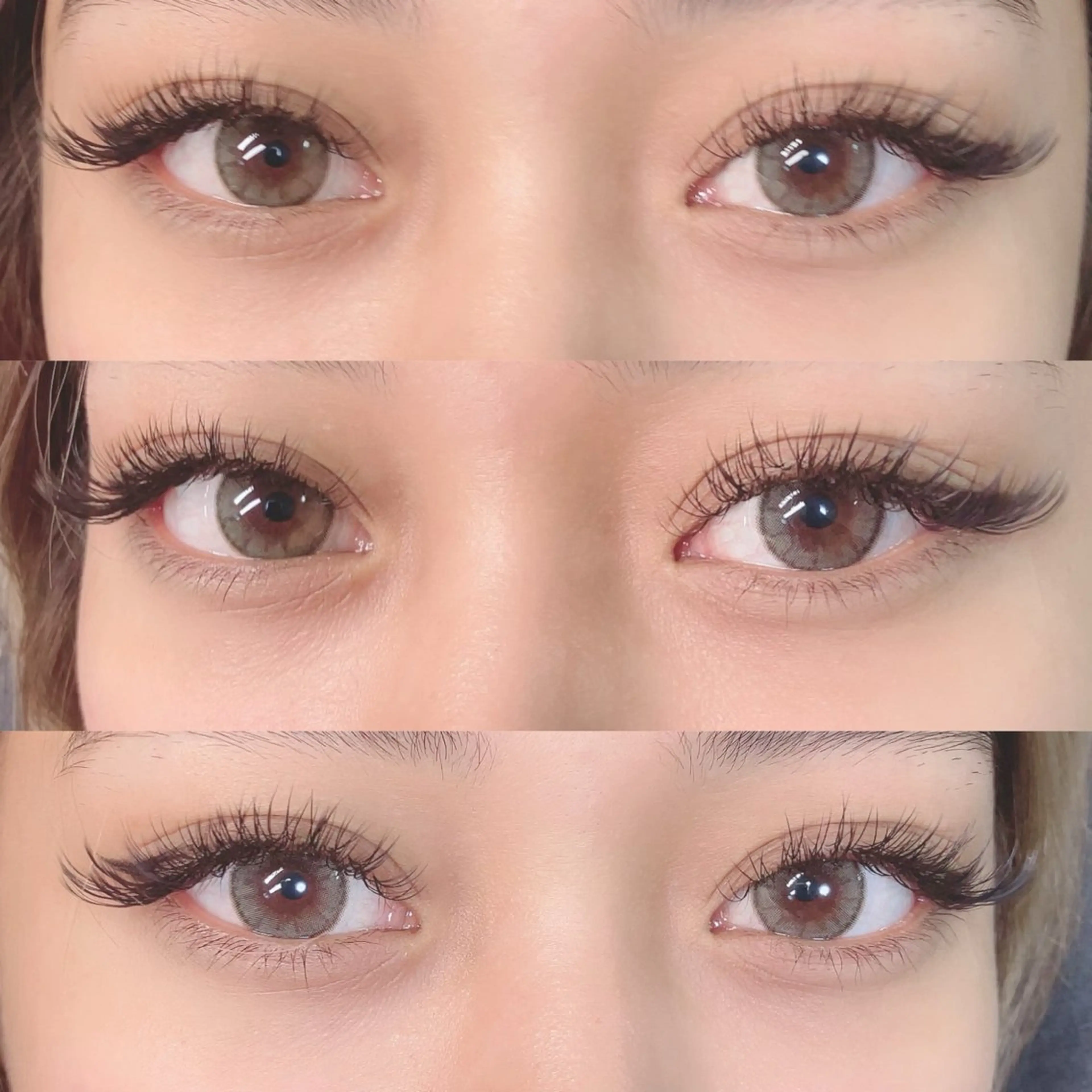 マツエク・マツパ Cカール 目尻長め ボリュームラッシュ マツエク linda lashesのマツエク・マツパデザイン