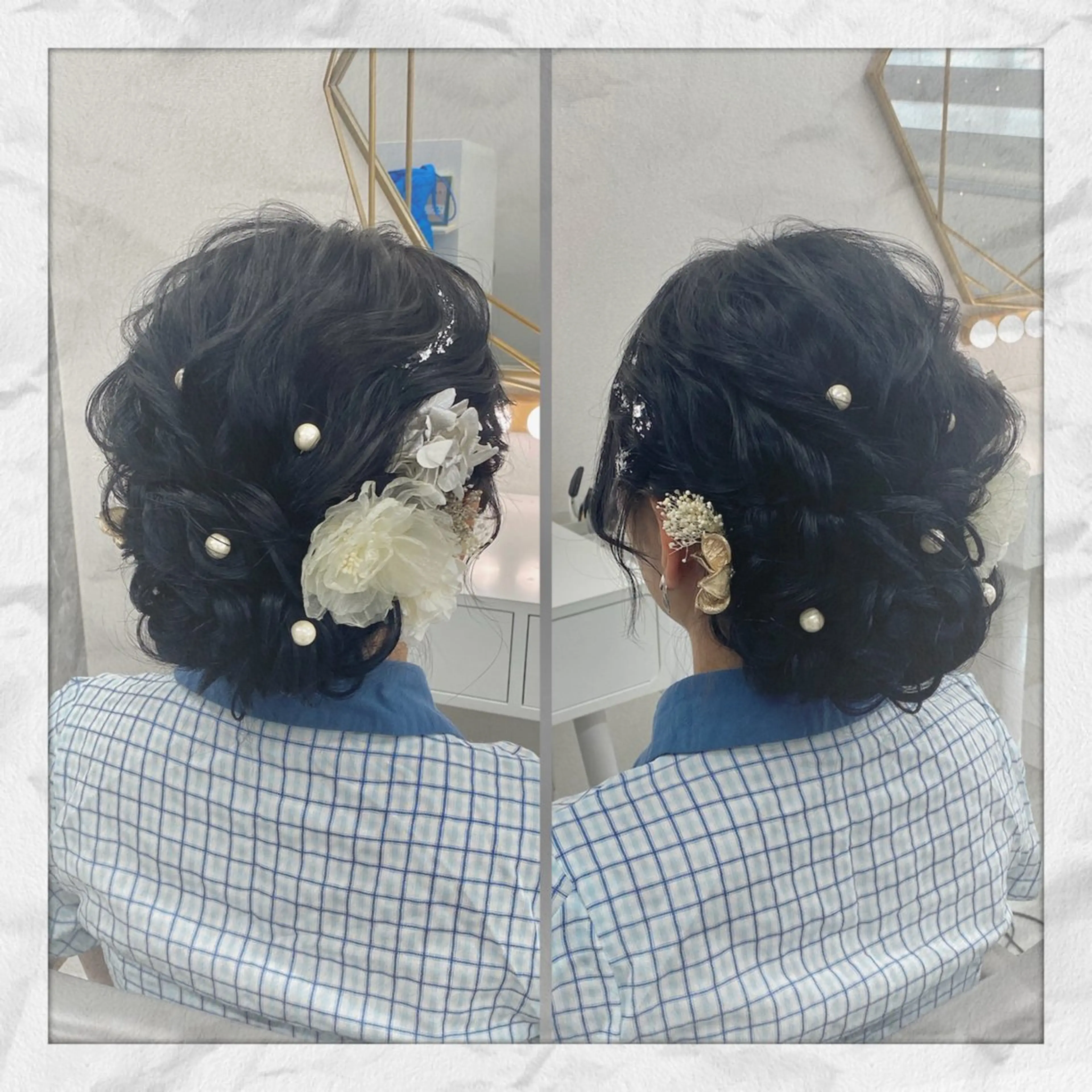 ロング ヘアアレンジ ヘアセット ヘアセット/着付け 𓇼 松本 夏美𓇼のヘアスタイル