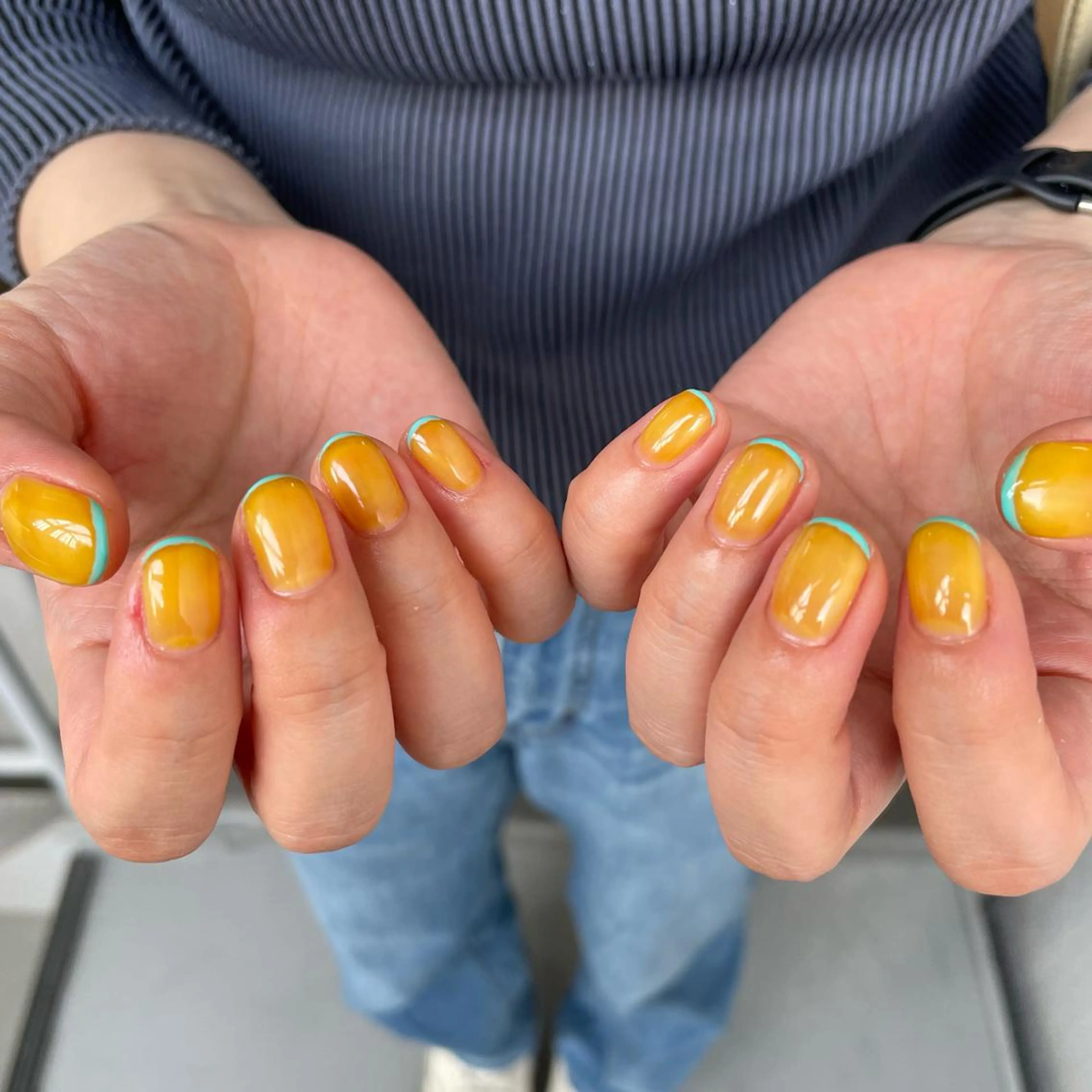 ネイル カメレオン京橋🌻 草葉由佳のネイルデザイン