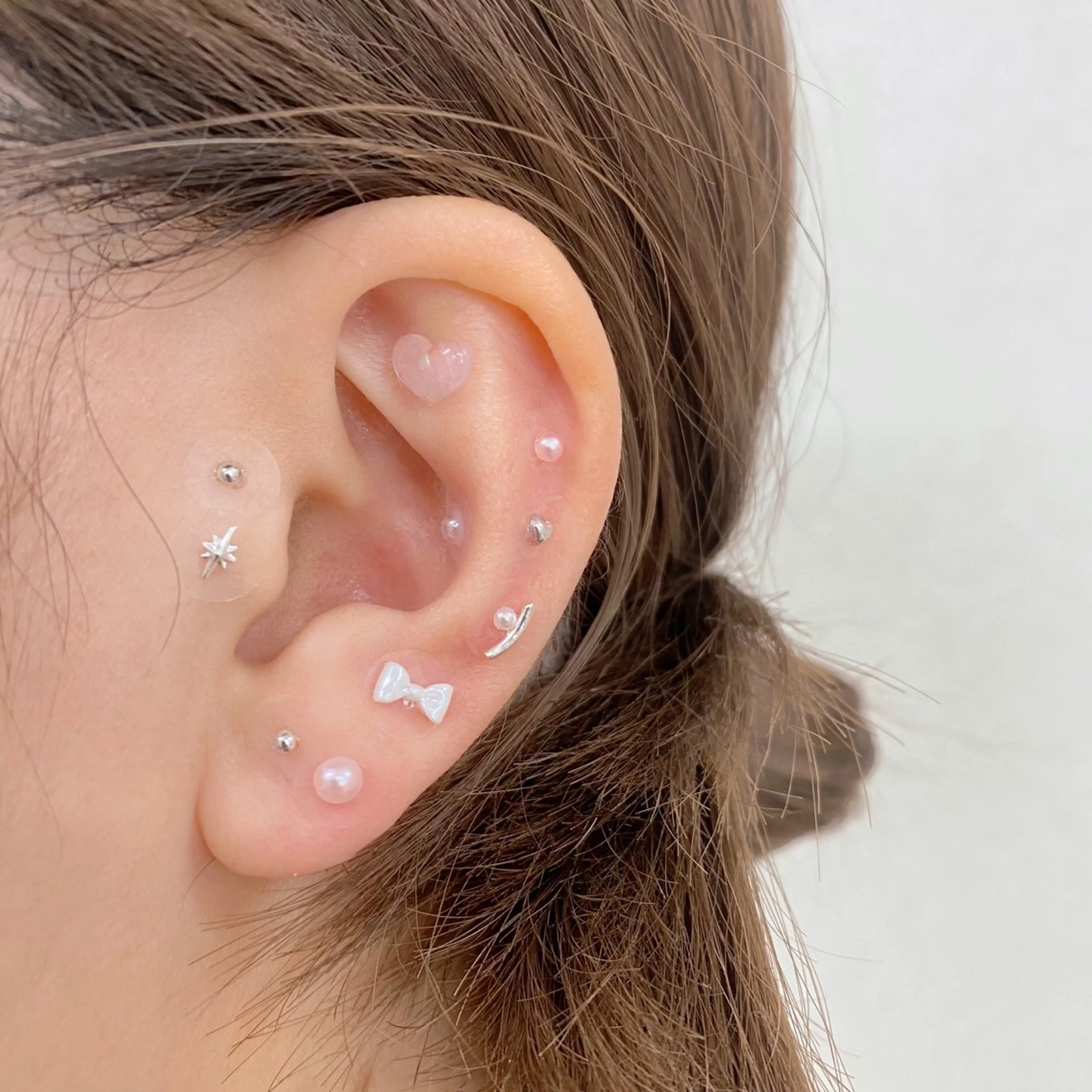 耳ツボジュエリー12粒(両耳)体調サポートとオシャレを同時に♪の写真