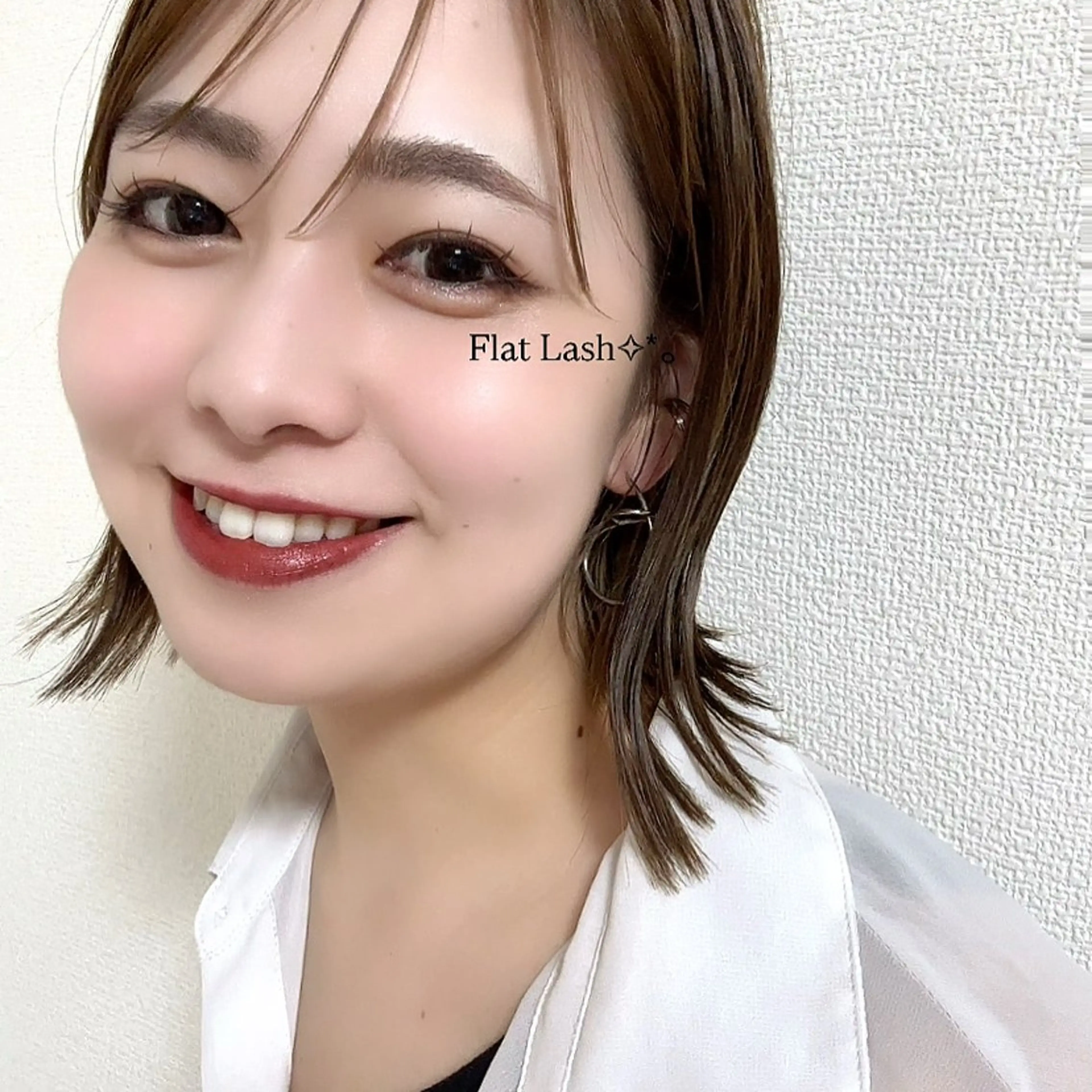 マツエク・マツパ Cカール フラットラッシュ マツエク Ayumi.pro 🍆N《4階》のマツエク・マツパデザイン