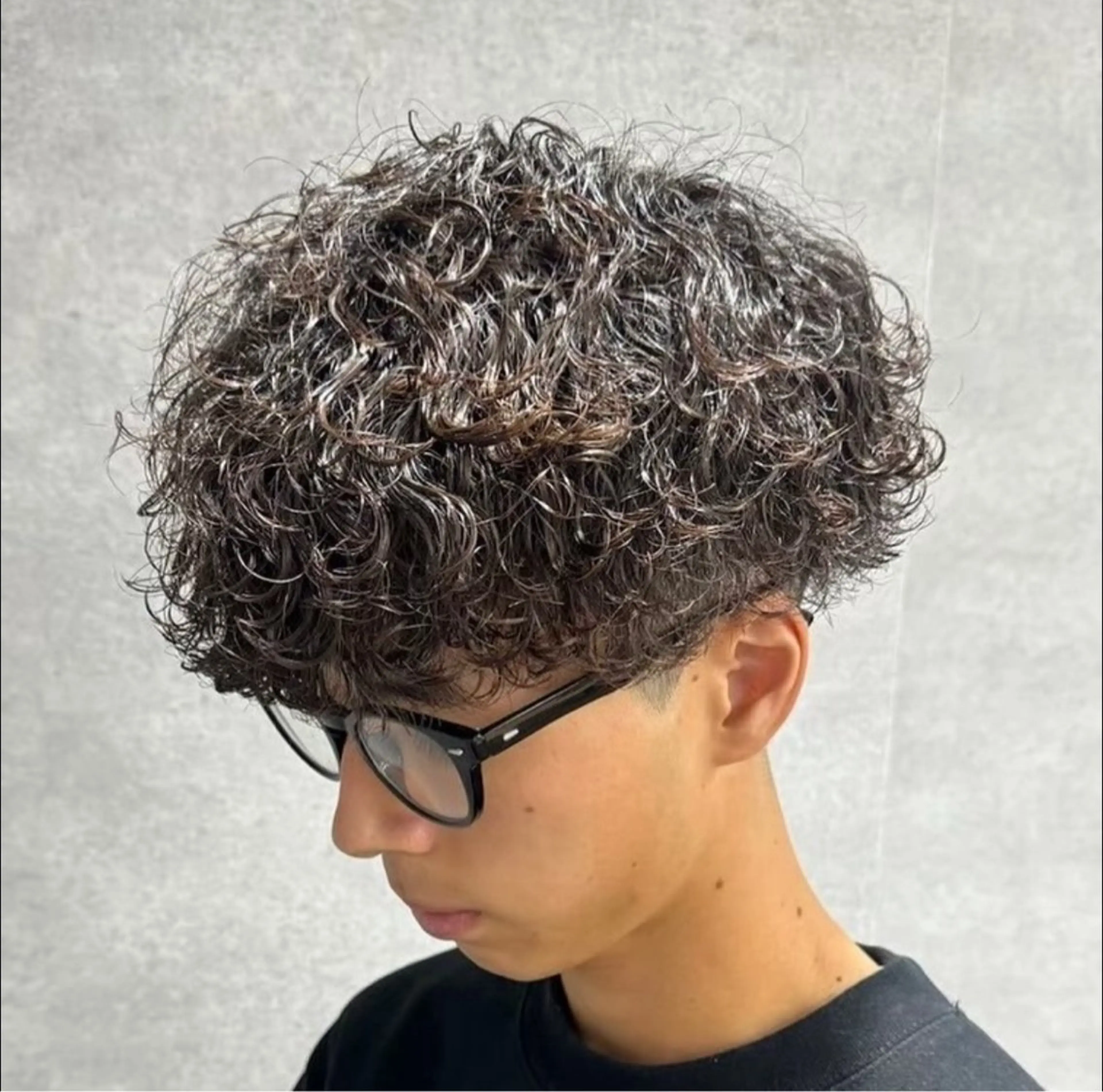 ショート パーマ メンズ 🖤Ayumi🖤 メンズ特化❤️‍🔥のヘアスタイル