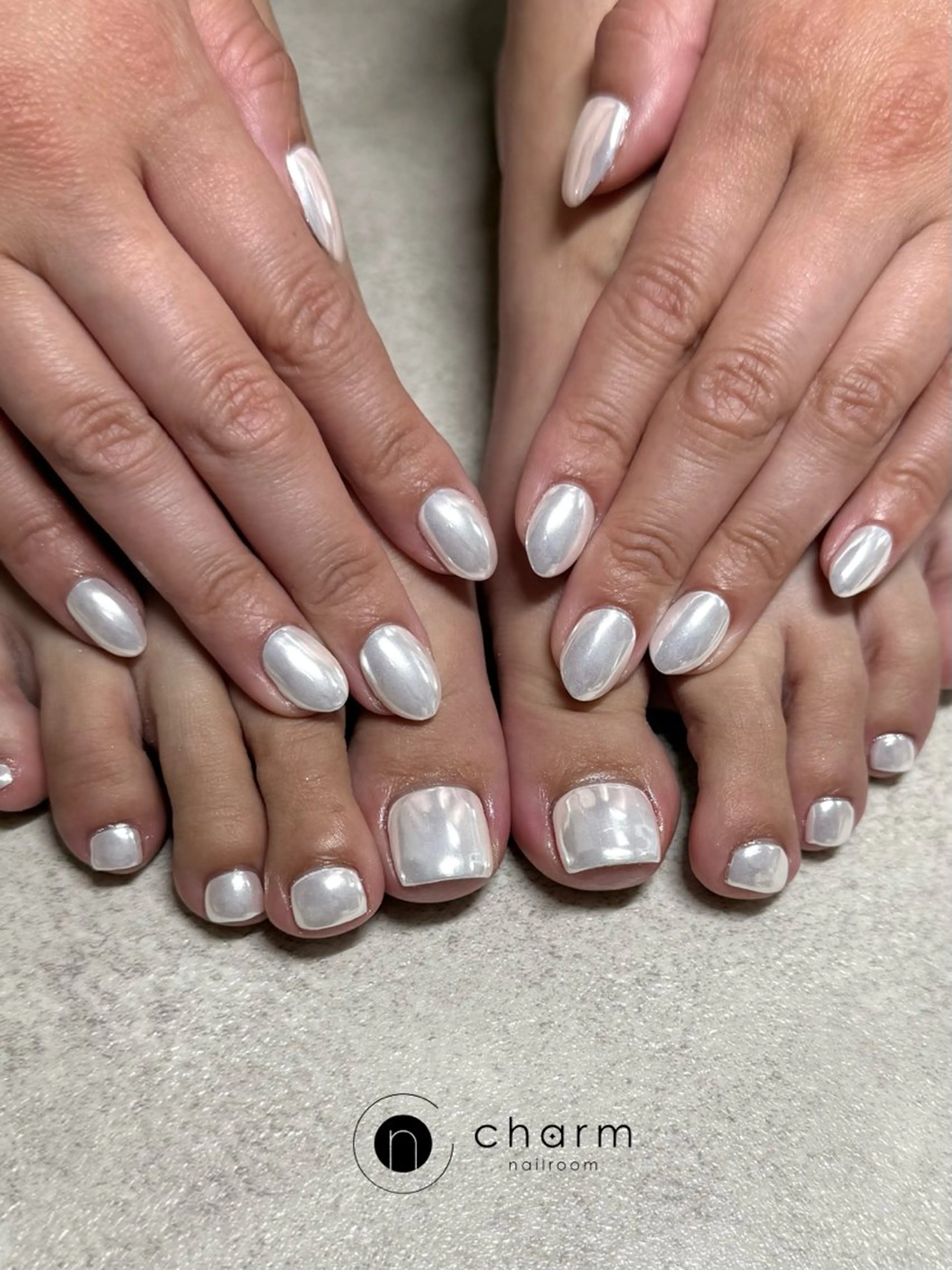 フット/ミラー.メタリックの写真