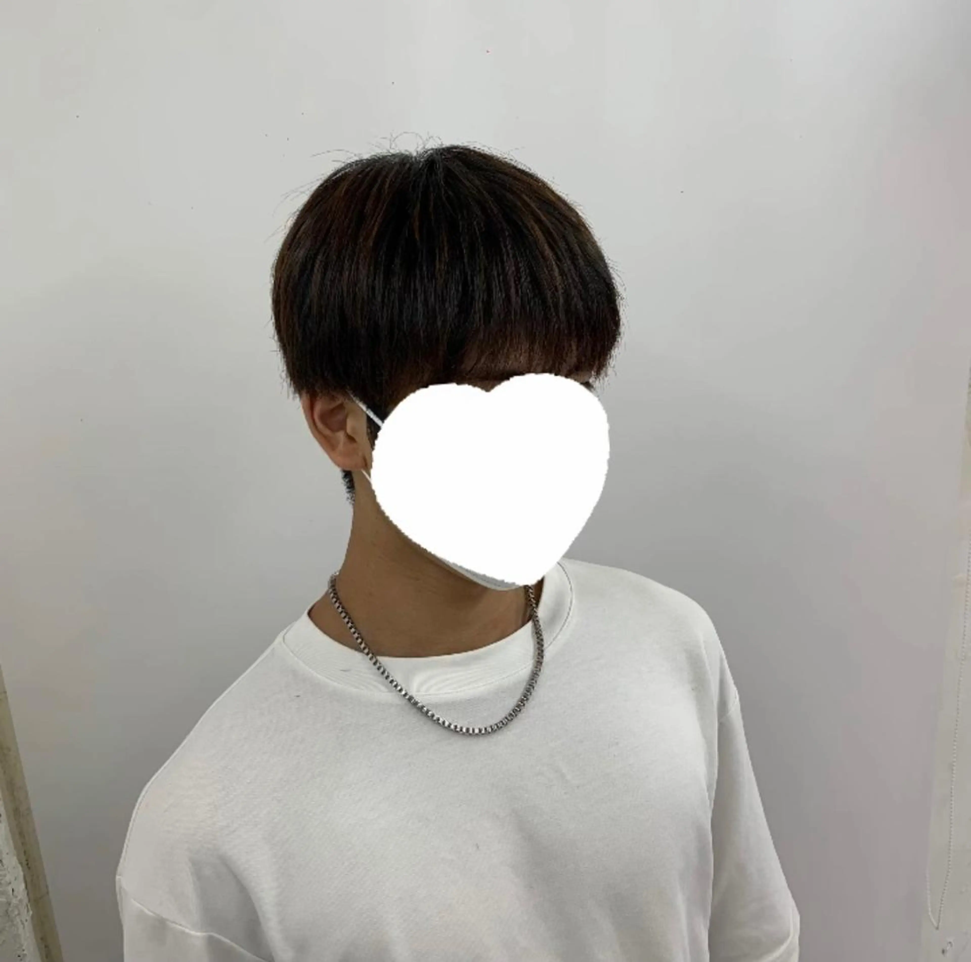 メンズ 韓国ヘア×ハイトーン AYA💫のヘアスタイル