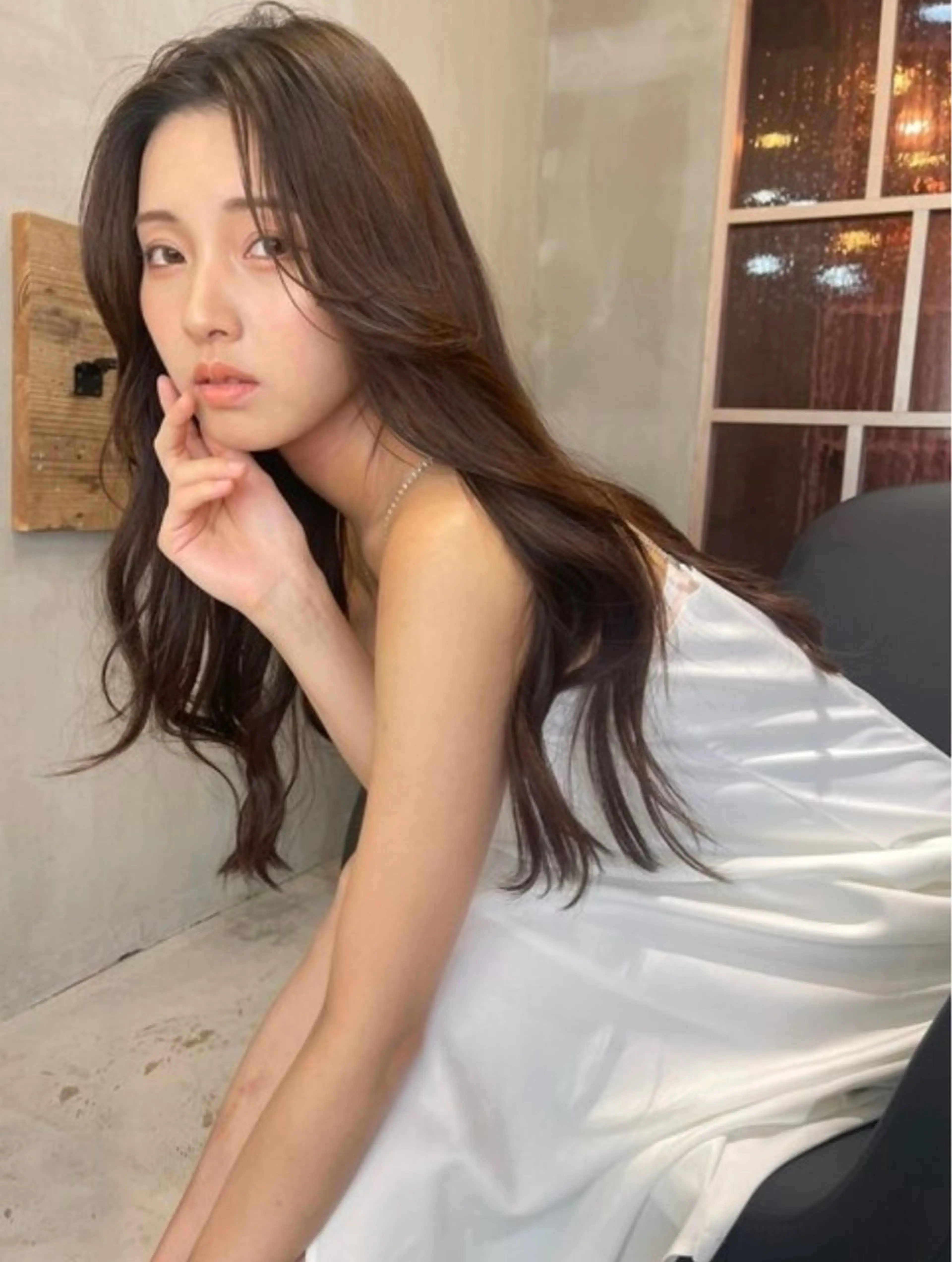 🌛ワンカラー+カット+アミノリペアトリートメントの写真