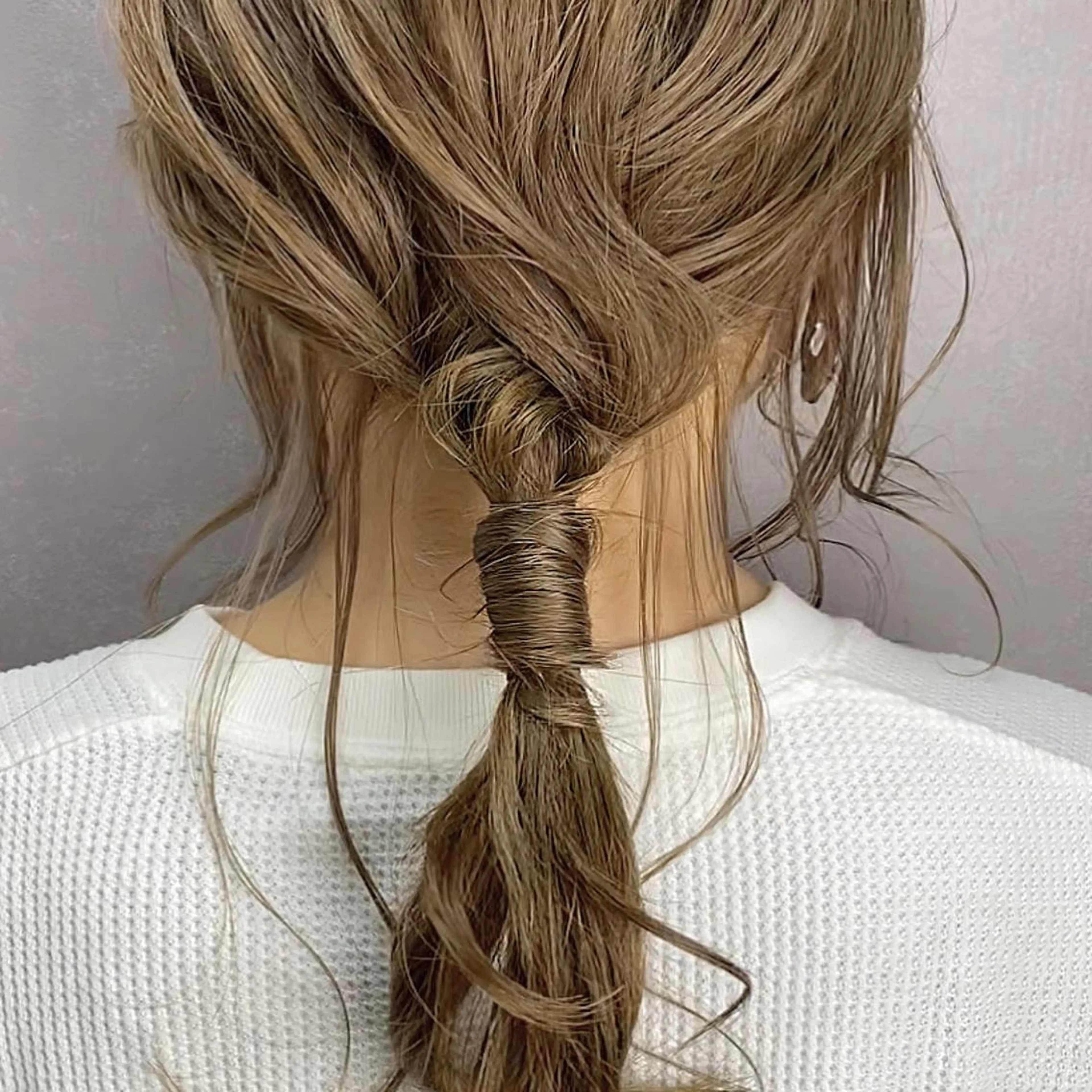 ミディアム ヘアアレンジ ✨韓国風ヘア/艶髪 カラー✨yumeのヘアスタイル