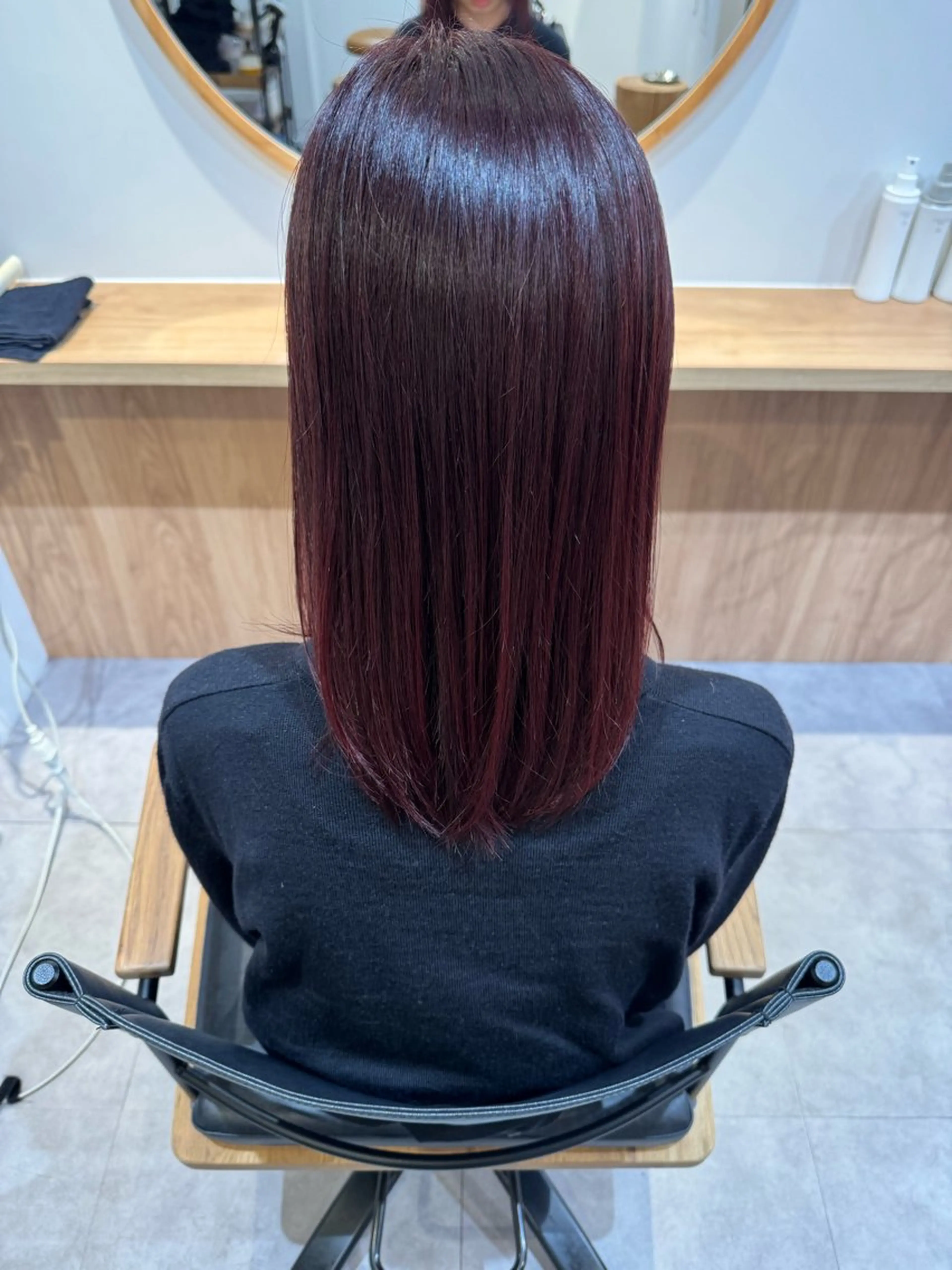 カラー 髪質改善ストレート Airi🪽🫧のヘアスタイル