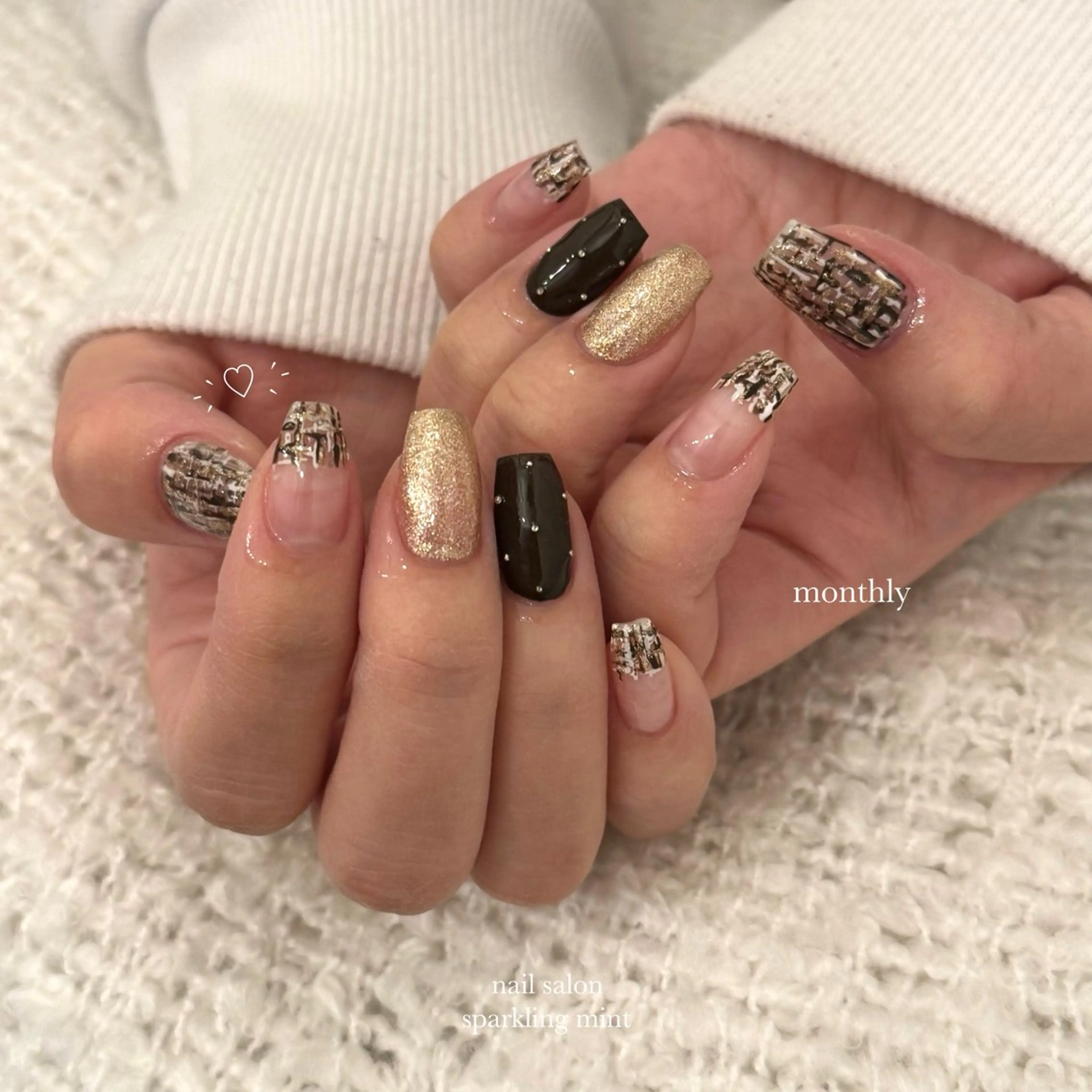 ネイル バレンタイン natsuki 🎀💎モデル様募集のネイルデザイン