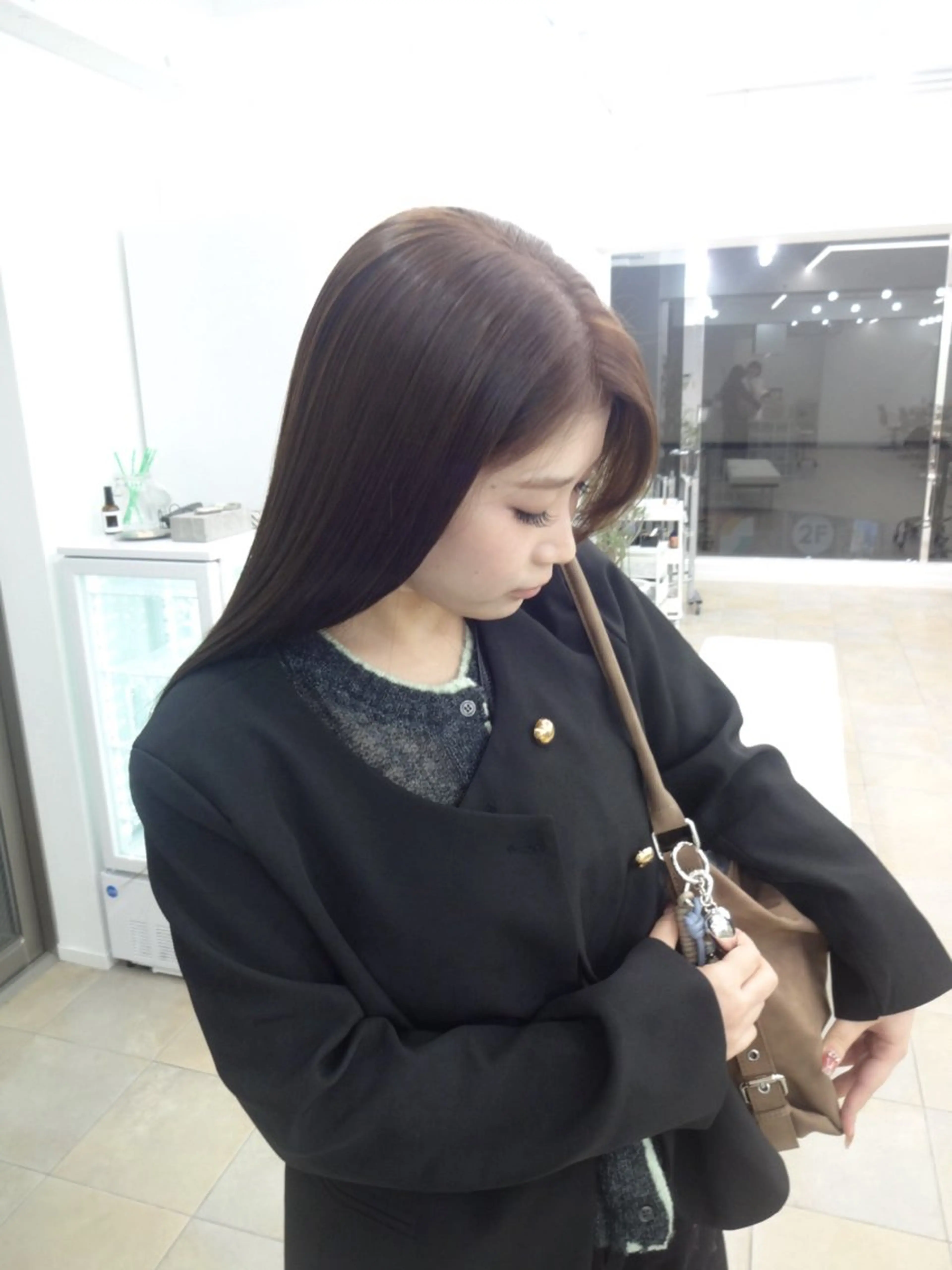 ロング カラー ブリーチ 透明感カラー ダブルカラー ブリーチなしカラー トリートメント mahiro/ Dijon🫗のヘアスタイル