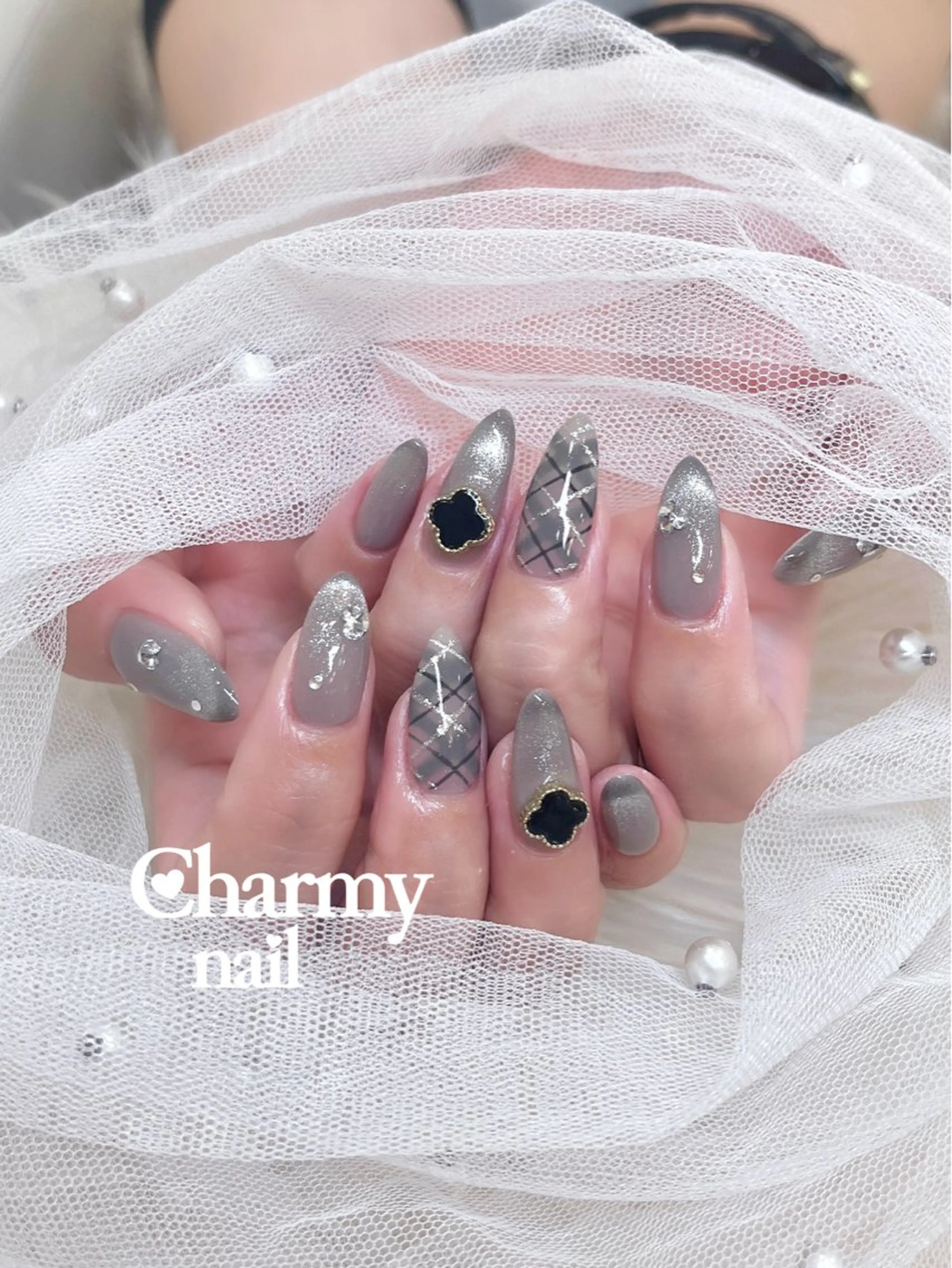 ネイル フレンチネイル ハンドネイル ハンドケア Charmynail ♡のネイルデザイン