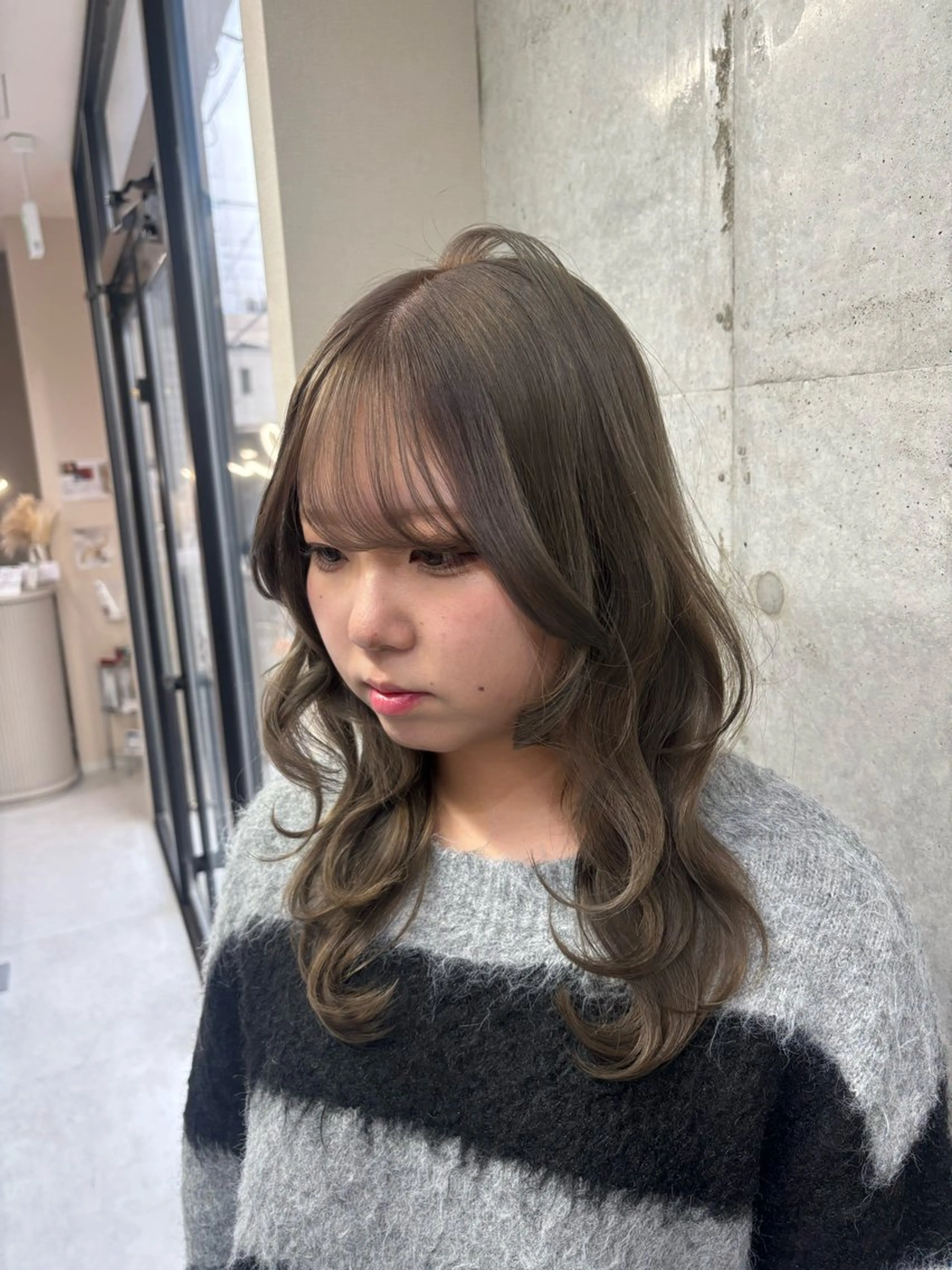 セミロング 為谷莉世/ハイトーン /大宮のヘアスタイル